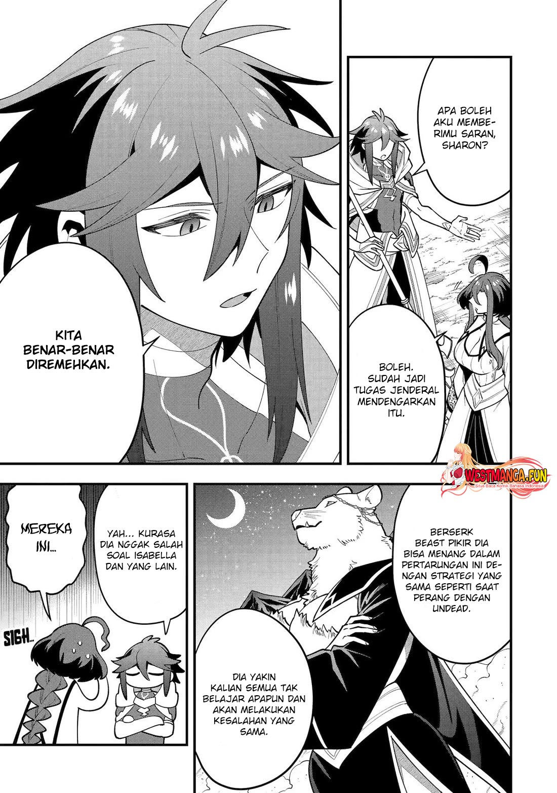 Kouryakuhon o Kushi Suru Saikyou no Mahoutsukai ~”meirei sa sero” to wa Iwa Senai Oreryuu Mao Tobatsu Saizen Ruuto ~ Chapter 64 - halaman 9