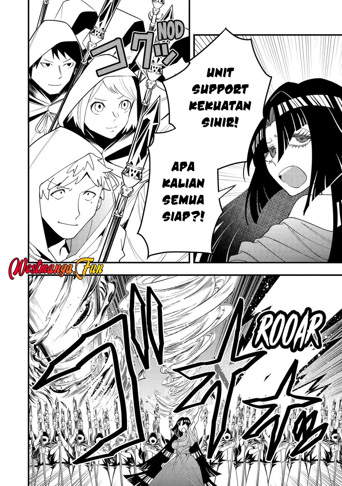 Kouryakuhon o Kushi Suru Saikyou no Mahoutsukai ~”meirei sa sero” to wa Iwa Senai Oreryuu Mao Tobatsu Saizen Ruuto ~ Chapter 65 - halaman 19