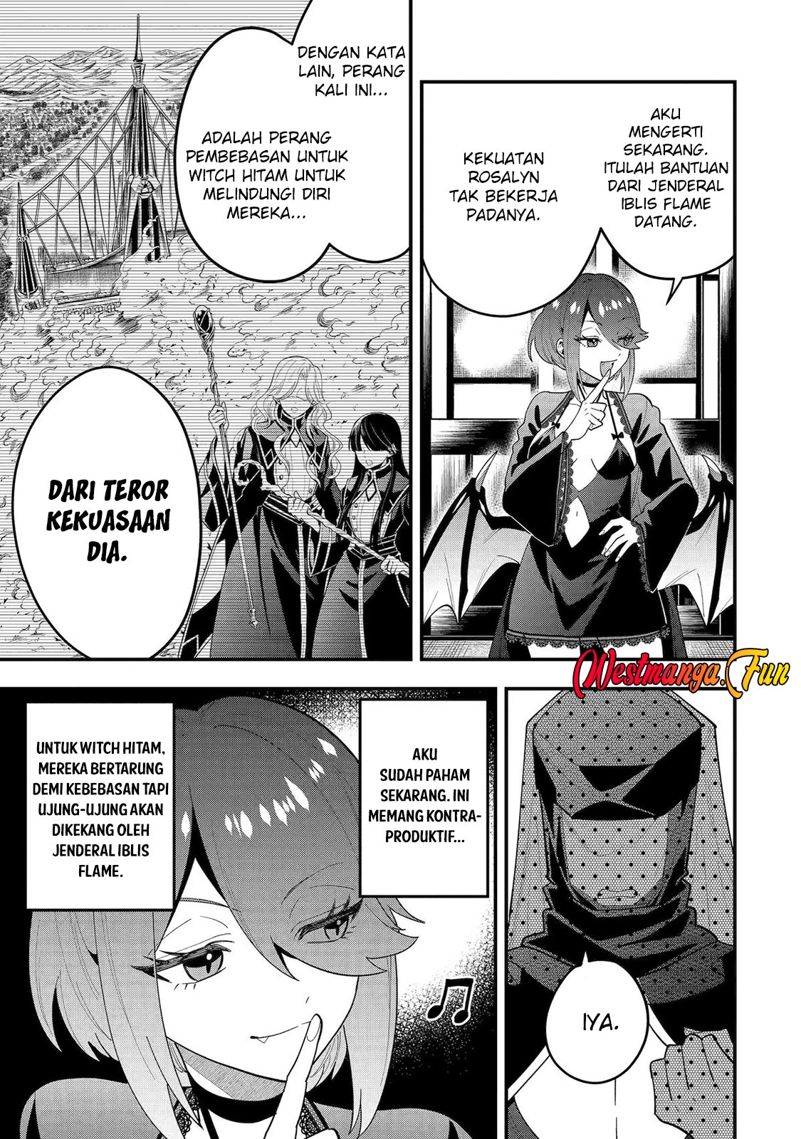 Kouryakuhon o Kushi Suru Saikyou no Mahoutsukai ~”meirei sa sero” to wa Iwa Senai Oreryuu Mao Tobatsu Saizen Ruuto ~ Chapter 66 - halaman 32