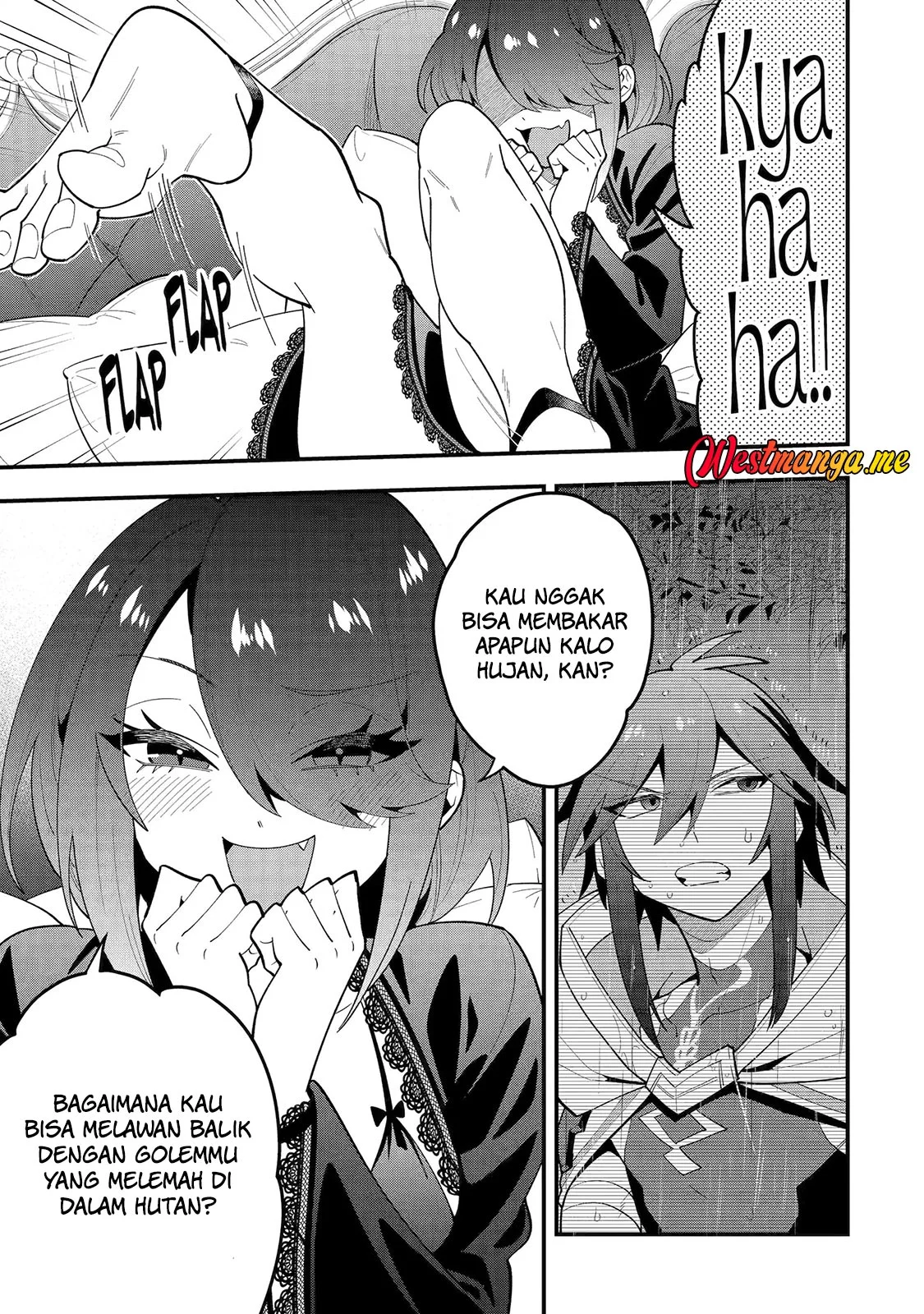 Kouryakuhon o Kushi Suru Saikyou no Mahoutsukai ~”meirei sa sero” to wa Iwa Senai Oreryuu Mao Tobatsu Saizen Ruuto ~ Chapter 69 - halaman 2