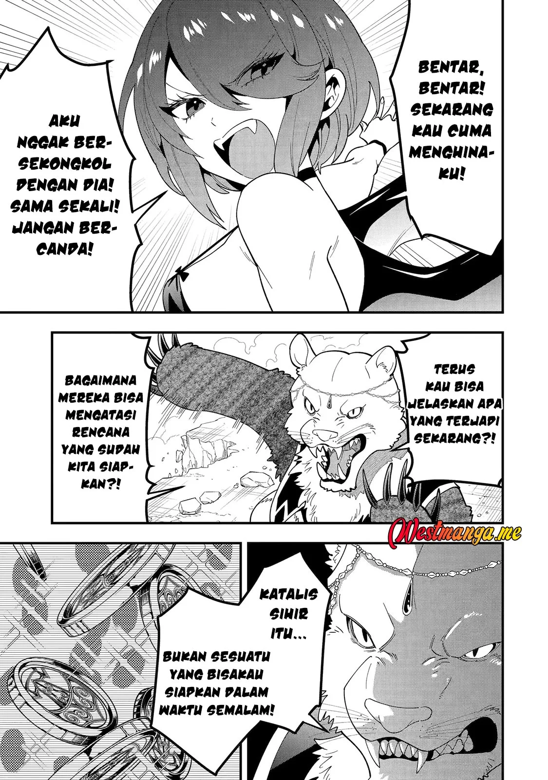 Kouryakuhon o Kushi Suru Saikyou no Mahoutsukai ~”meirei sa sero” to wa Iwa Senai Oreryuu Mao Tobatsu Saizen Ruuto ~ Chapter 69 - halaman 22