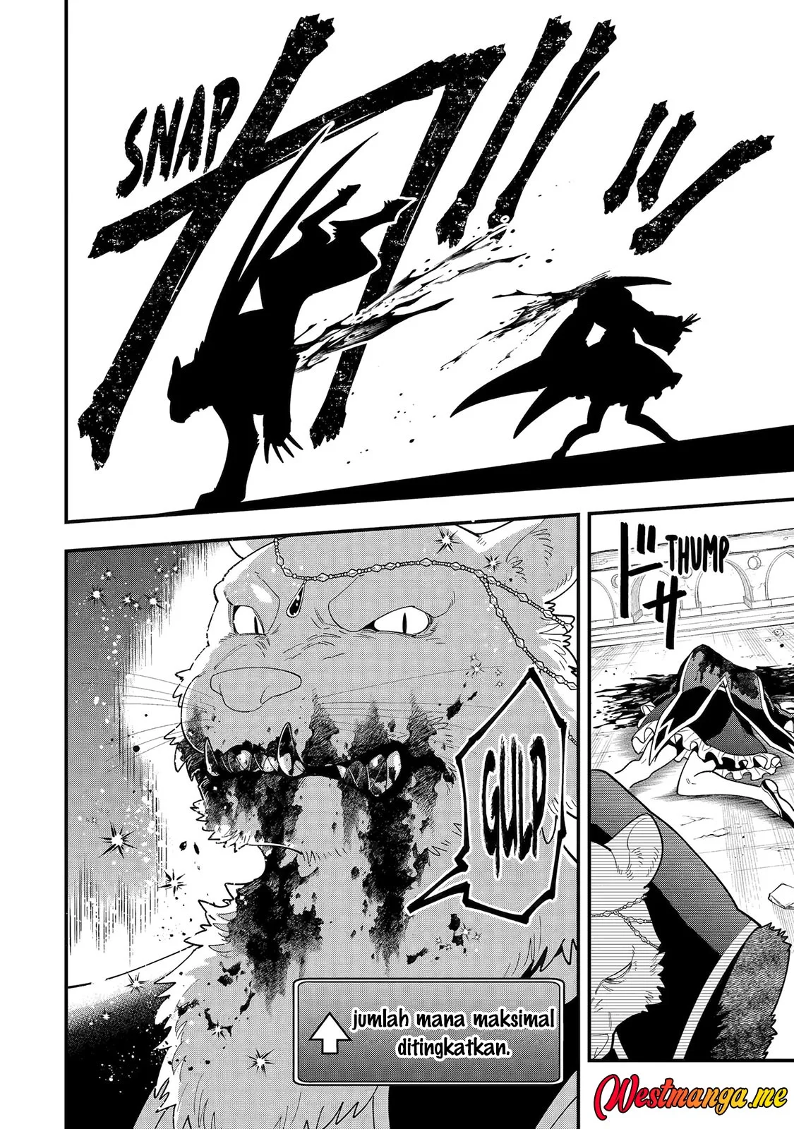Kouryakuhon o Kushi Suru Saikyou no Mahoutsukai ~”meirei sa sero” to wa Iwa Senai Oreryuu Mao Tobatsu Saizen Ruuto ~ Chapter 69 - halaman 27