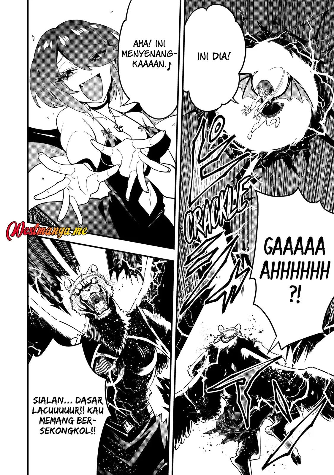Kouryakuhon o Kushi Suru Saikyou no Mahoutsukai ~”meirei sa sero” to wa Iwa Senai Oreryuu Mao Tobatsu Saizen Ruuto ~ Chapter 69 - halaman 35