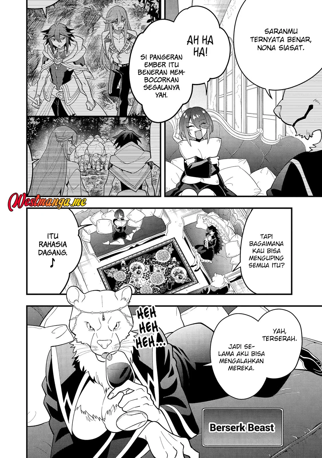 Kouryakuhon o Kushi Suru Saikyou no Mahoutsukai ~”meirei sa sero” to wa Iwa Senai Oreryuu Mao Tobatsu Saizen Ruuto ~ Chapter 69 - halaman 4