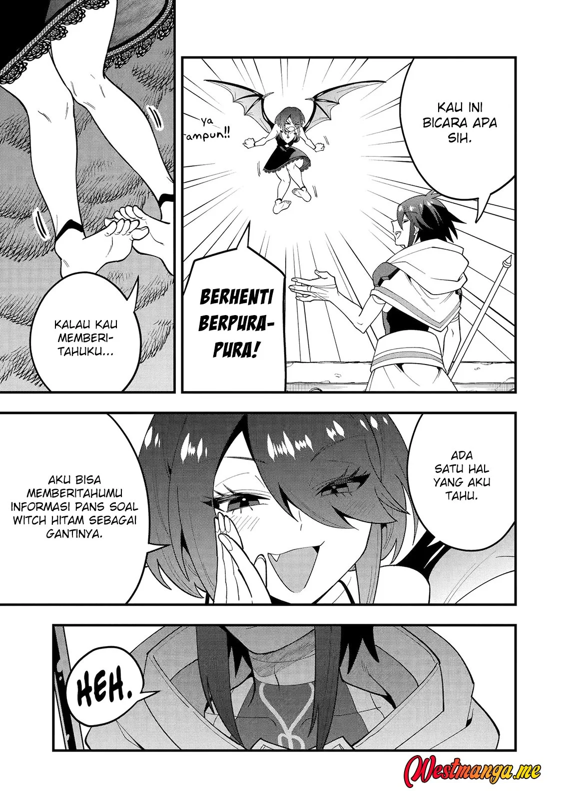 Kouryakuhon o Kushi Suru Saikyou no Mahoutsukai ~”meirei sa sero” to wa Iwa Senai Oreryuu Mao Tobatsu Saizen Ruuto ~ Chapter 69 - halaman 40