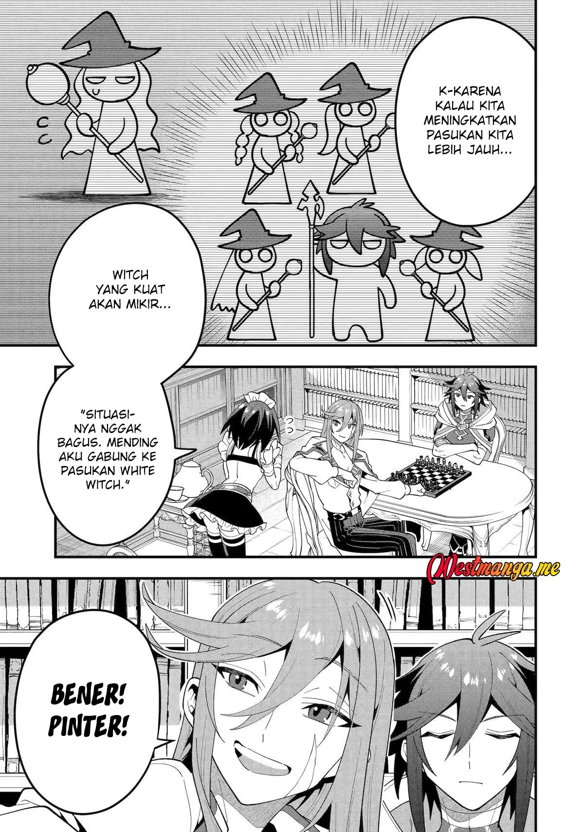 Kouryakuhon o Kushi Suru Saikyou no Mahoutsukai ~”meirei sa sero” to wa Iwa Senai Oreryuu Mao Tobatsu Saizen Ruuto ~ Chapter 71 - halaman 5