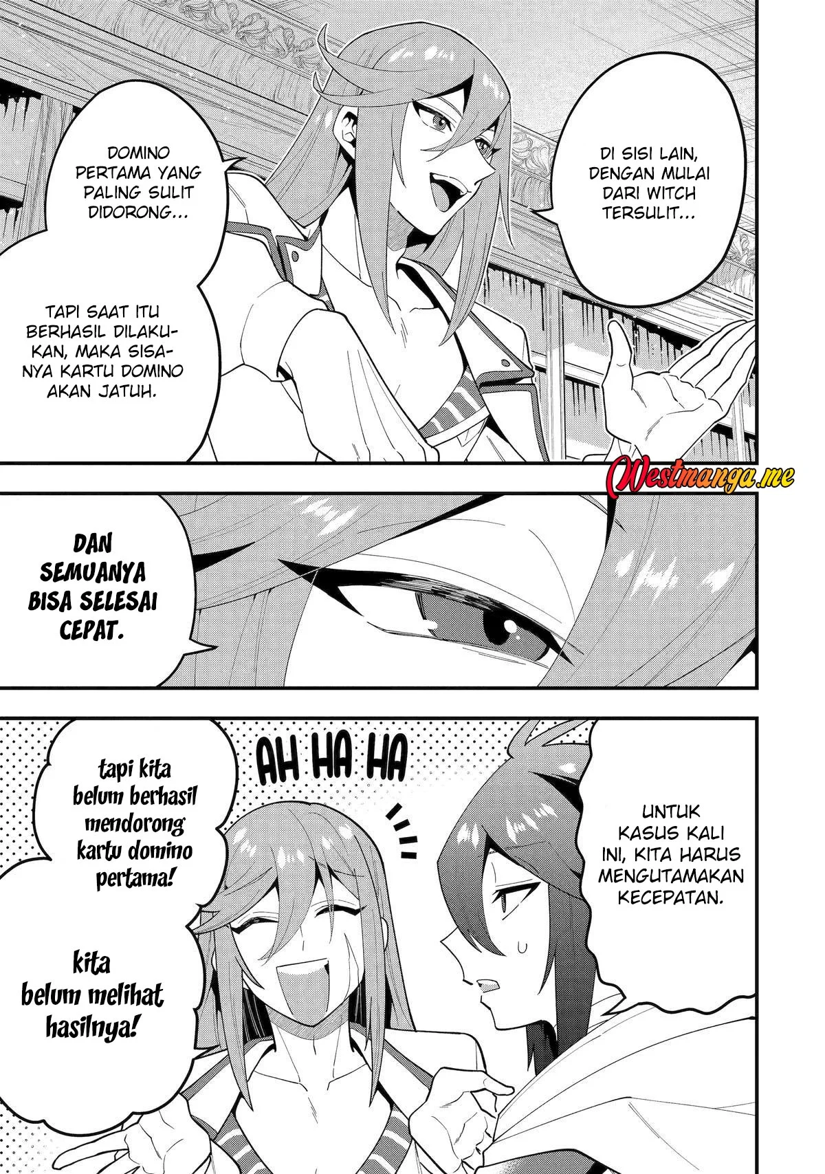 Kouryakuhon o Kushi Suru Saikyou no Mahoutsukai ~”meirei sa sero” to wa Iwa Senai Oreryuu Mao Tobatsu Saizen Ruuto ~ Chapter 71 - halaman 9