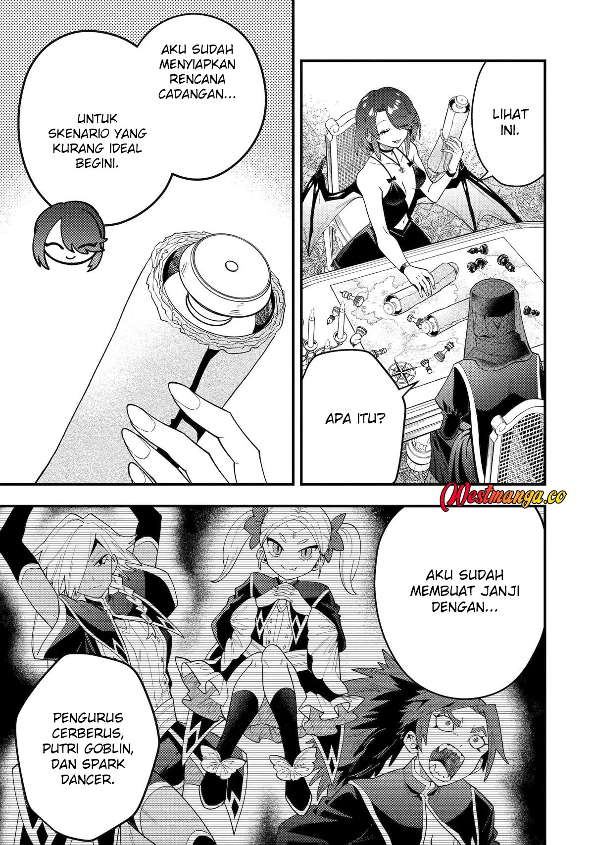 Kouryakuhon o Kushi Suru Saikyou no Mahoutsukai ~”meirei sa sero” to wa Iwa Senai Oreryuu Mao Tobatsu Saizen Ruuto ~ Chapter 72 - halaman 21
