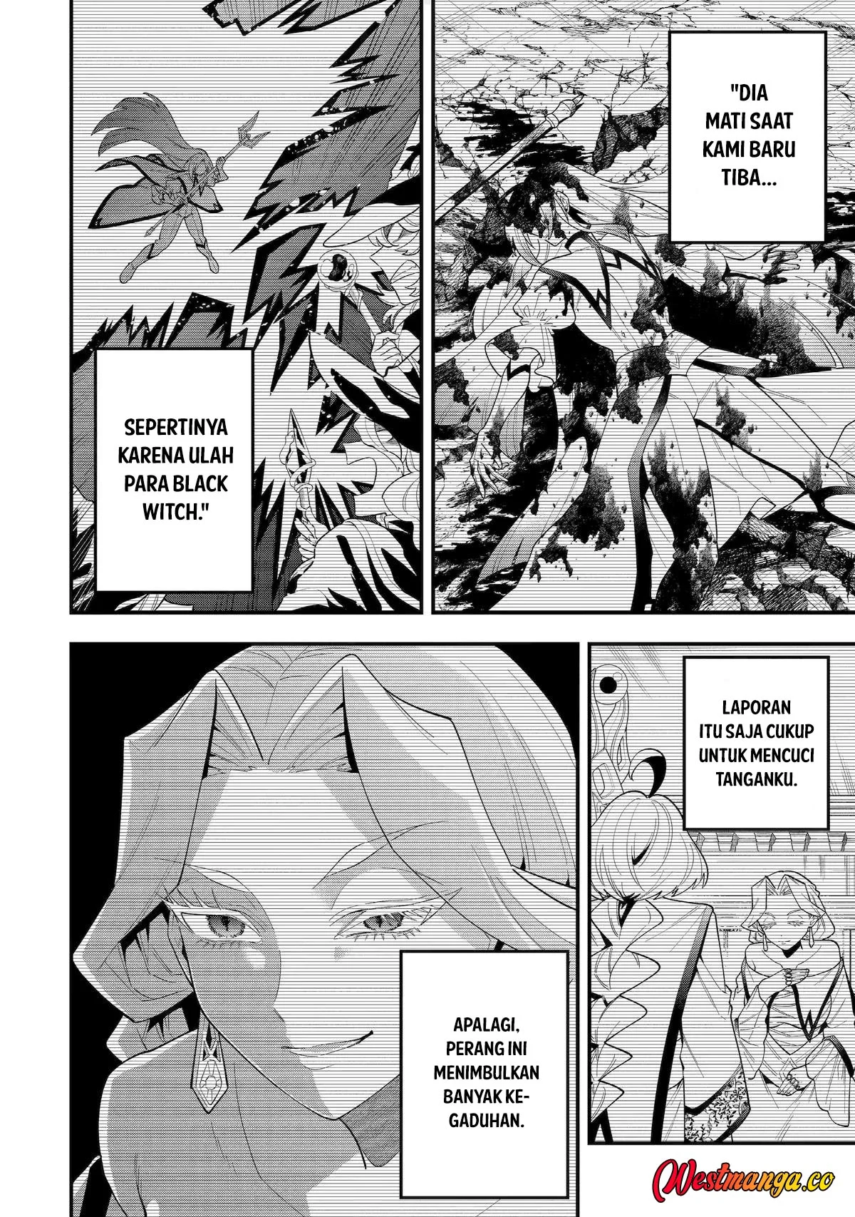 Kouryakuhon o Kushi Suru Saikyou no Mahoutsukai ~”meirei sa sero” to wa Iwa Senai Oreryuu Mao Tobatsu Saizen Ruuto ~ Chapter 72 - halaman 31