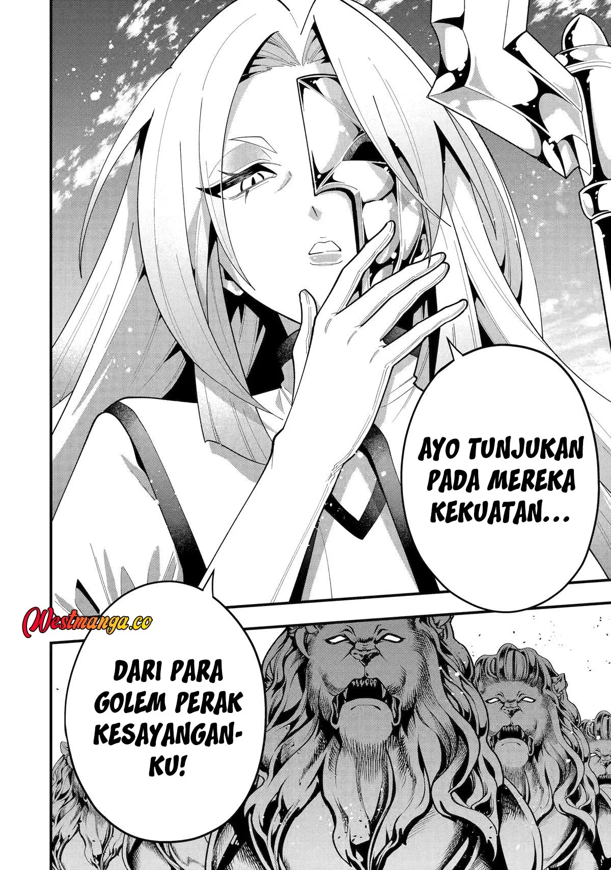 Kouryakuhon o Kushi Suru Saikyou no Mahoutsukai ~”meirei sa sero” to wa Iwa Senai Oreryuu Mao Tobatsu Saizen Ruuto ~ Chapter 72 - halaman 43