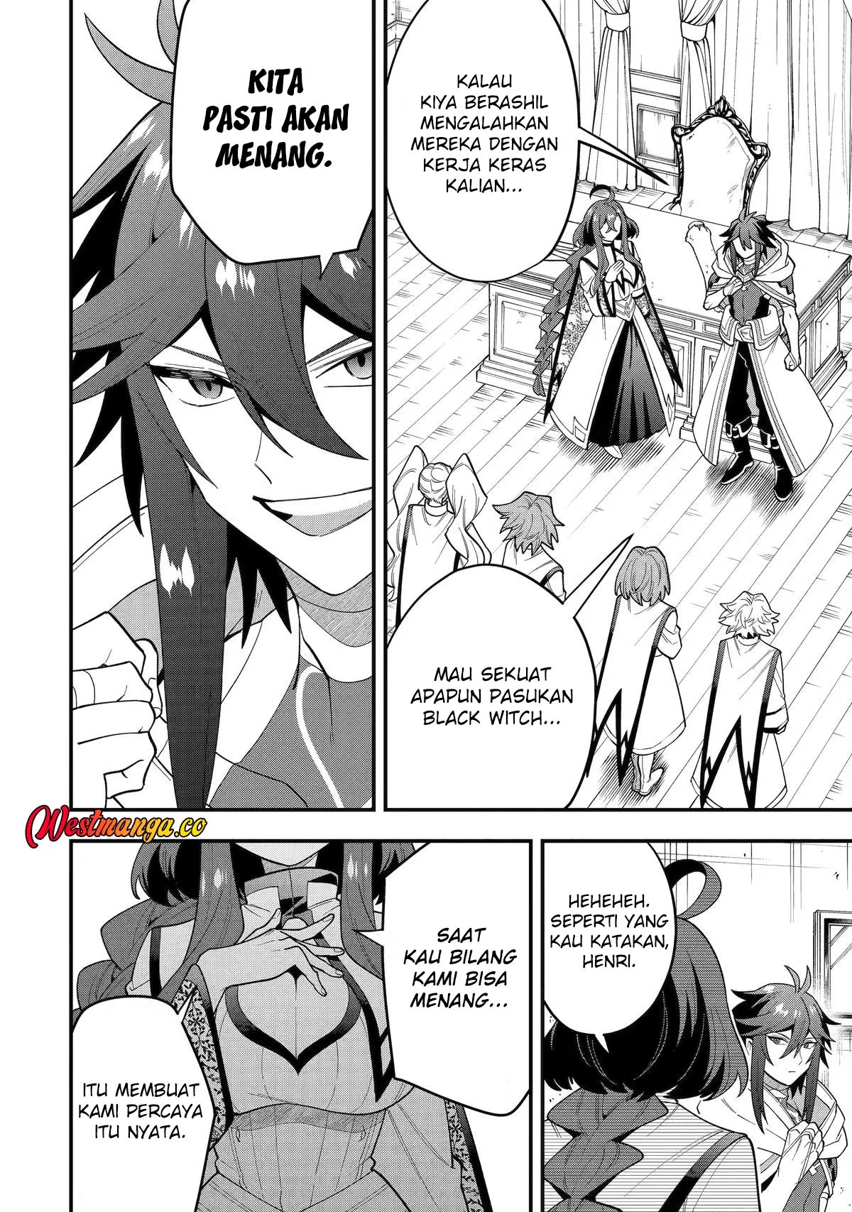 Kouryakuhon o Kushi Suru Saikyou no Mahoutsukai ~”meirei sa sero” to wa Iwa Senai Oreryuu Mao Tobatsu Saizen Ruuto ~ Chapter 73 - halaman 25