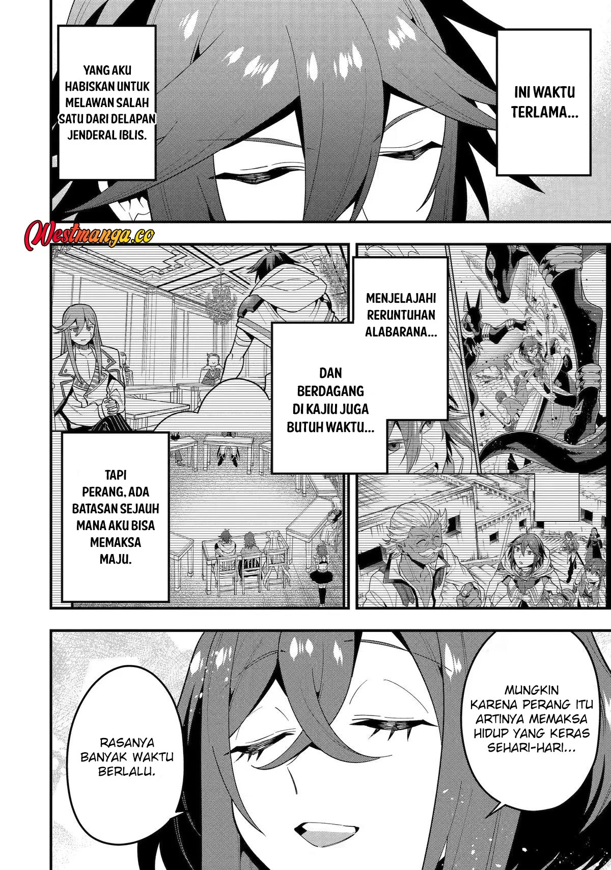 Kouryakuhon o Kushi Suru Saikyou no Mahoutsukai ~”meirei sa sero” to wa Iwa Senai Oreryuu Mao Tobatsu Saizen Ruuto ~ Chapter 73 - halaman 27