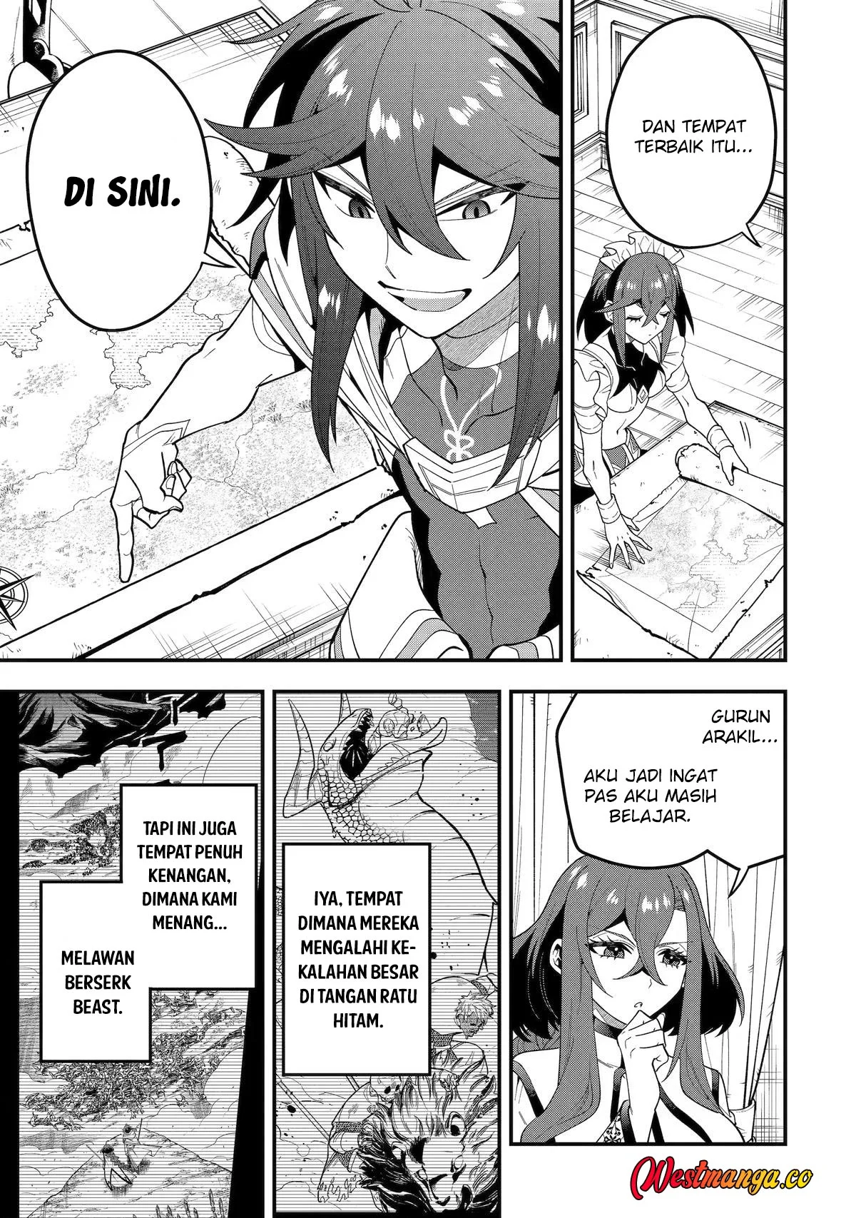 Kouryakuhon o Kushi Suru Saikyou no Mahoutsukai ~”meirei sa sero” to wa Iwa Senai Oreryuu Mao Tobatsu Saizen Ruuto ~ Chapter 73 - halaman 30