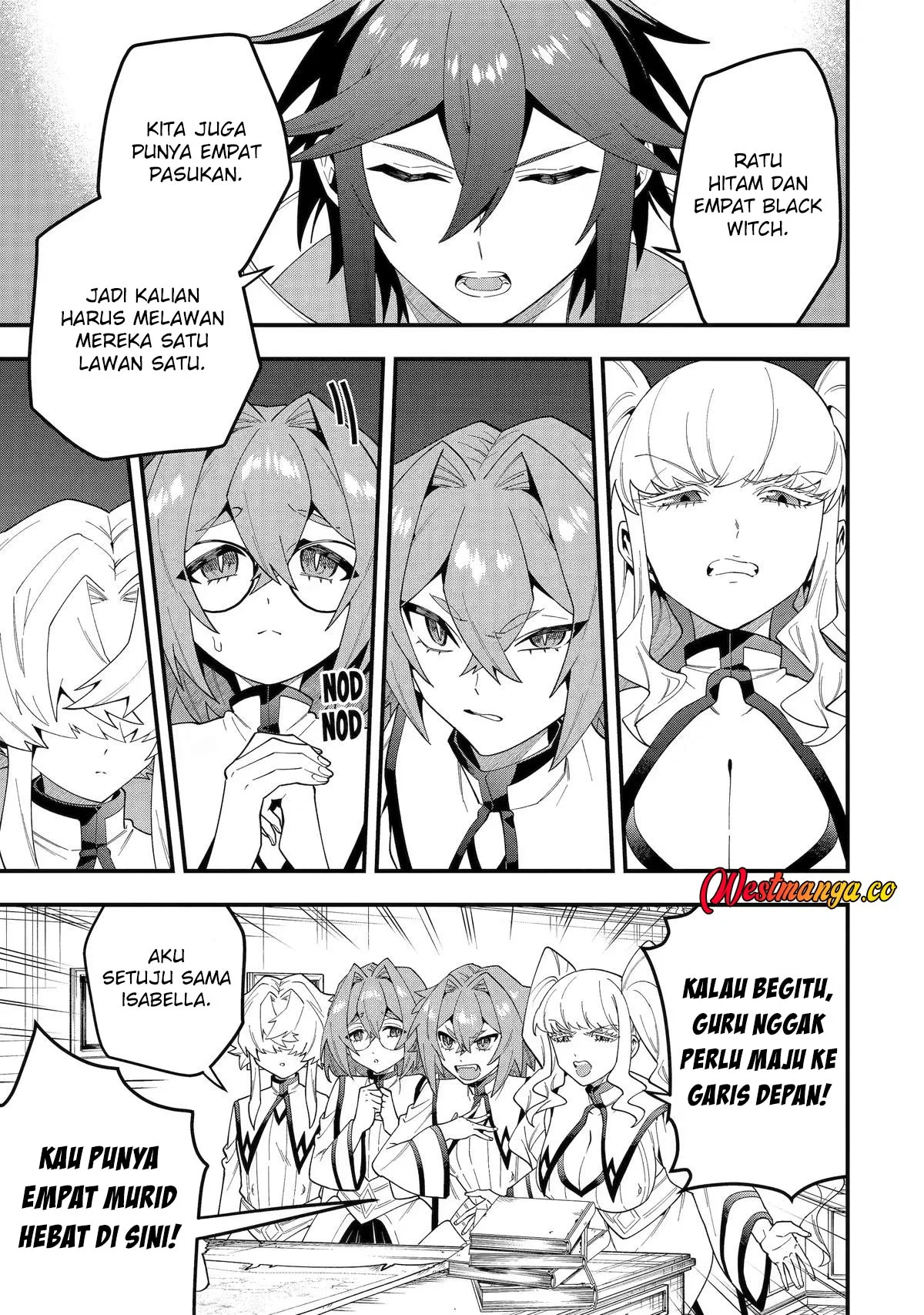 Kouryakuhon o Kushi Suru Saikyou no Mahoutsukai ~”meirei sa sero” to wa Iwa Senai Oreryuu Mao Tobatsu Saizen Ruuto ~ Chapter 73 - halaman 32
