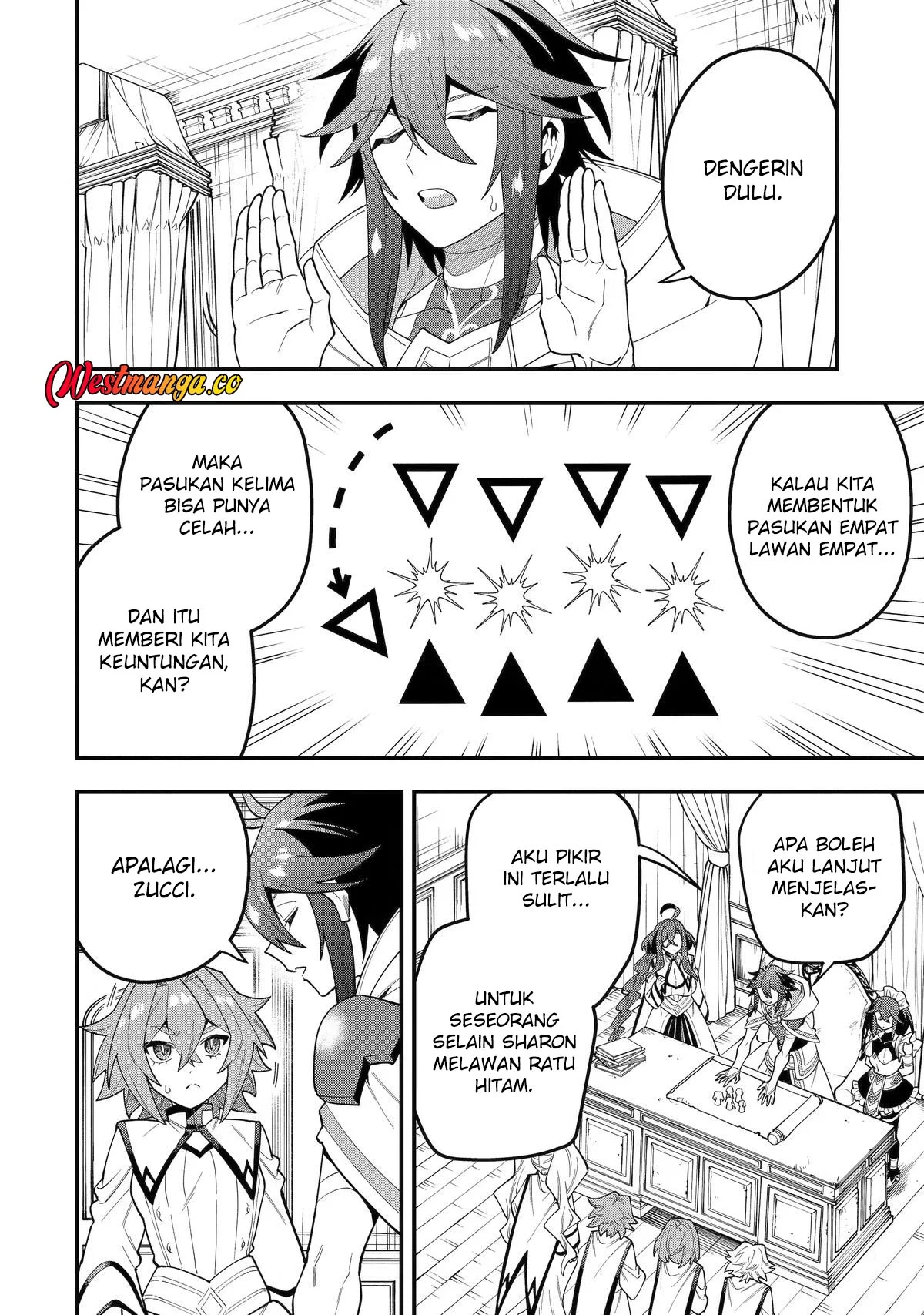 Kouryakuhon o Kushi Suru Saikyou no Mahoutsukai ~”meirei sa sero” to wa Iwa Senai Oreryuu Mao Tobatsu Saizen Ruuto ~ Chapter 73 - halaman 33