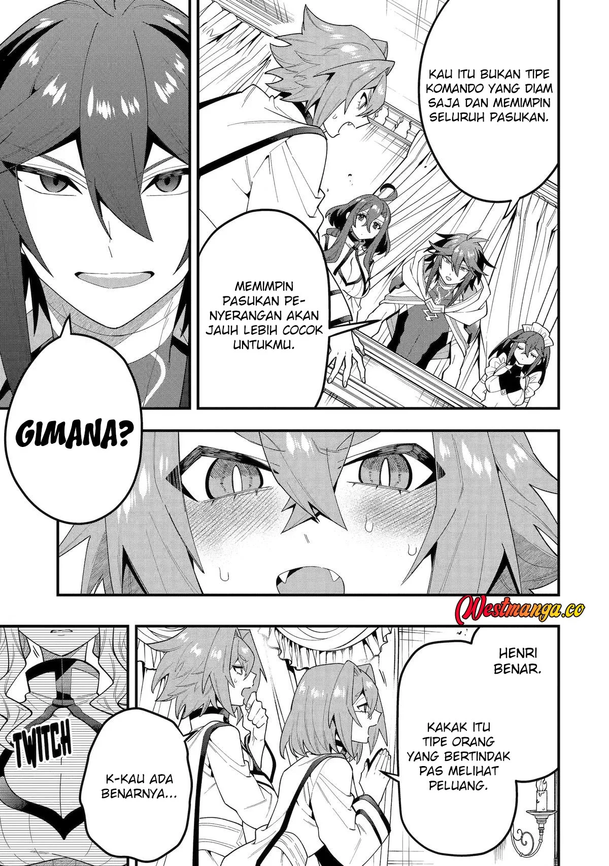 Kouryakuhon o Kushi Suru Saikyou no Mahoutsukai ~”meirei sa sero” to wa Iwa Senai Oreryuu Mao Tobatsu Saizen Ruuto ~ Chapter 73 - halaman 34