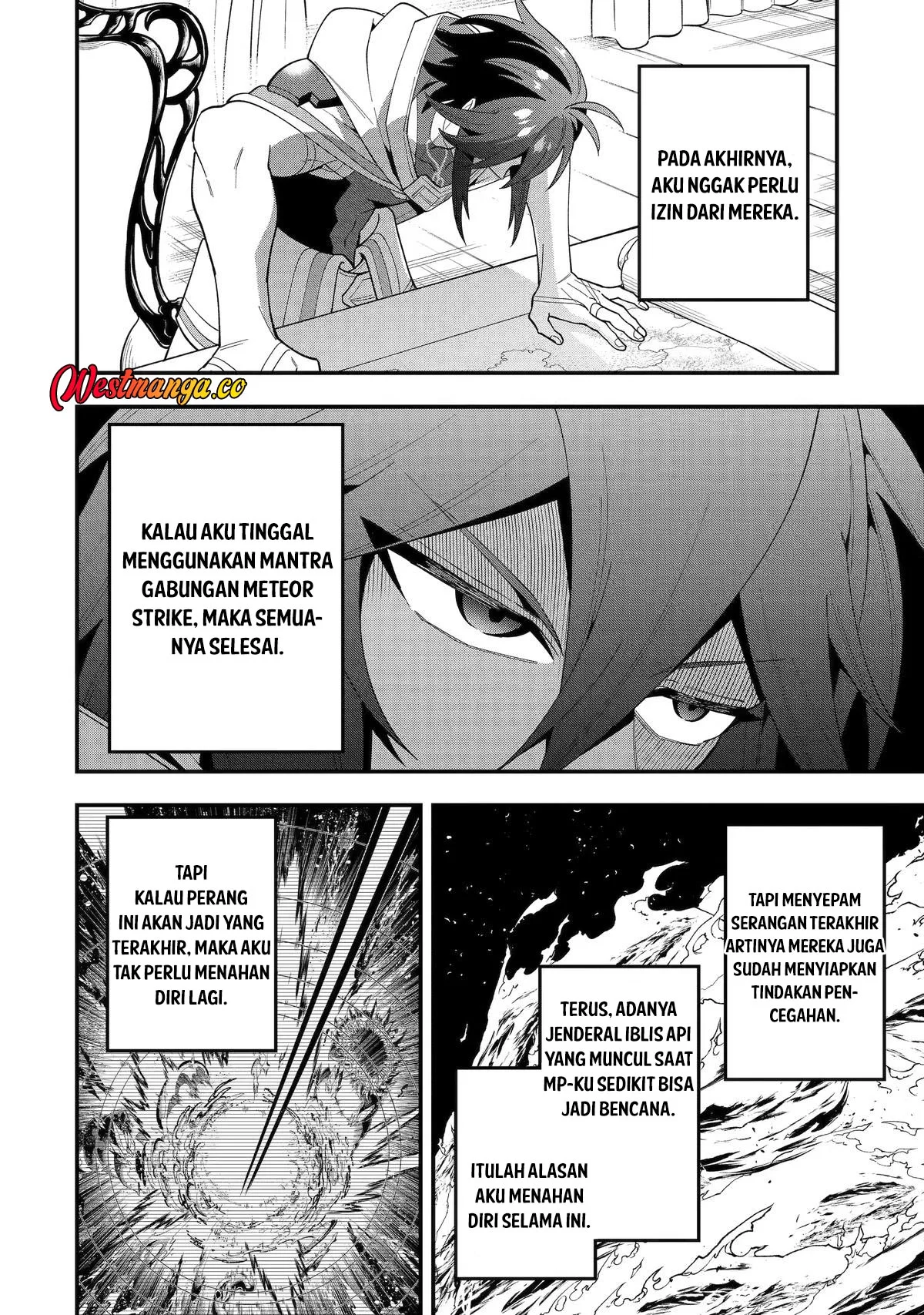 Kouryakuhon o Kushi Suru Saikyou no Mahoutsukai ~”meirei sa sero” to wa Iwa Senai Oreryuu Mao Tobatsu Saizen Ruuto ~ Chapter 73 - halaman 39