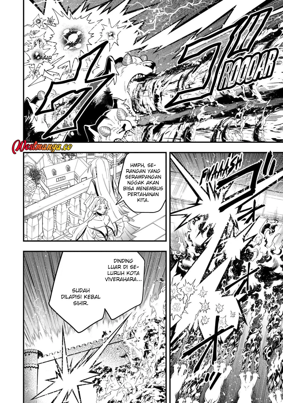 Kouryakuhon o Kushi Suru Saikyou no Mahoutsukai ~”meirei sa sero” to wa Iwa Senai Oreryuu Mao Tobatsu Saizen Ruuto ~ Chapter 73 - halaman 4
