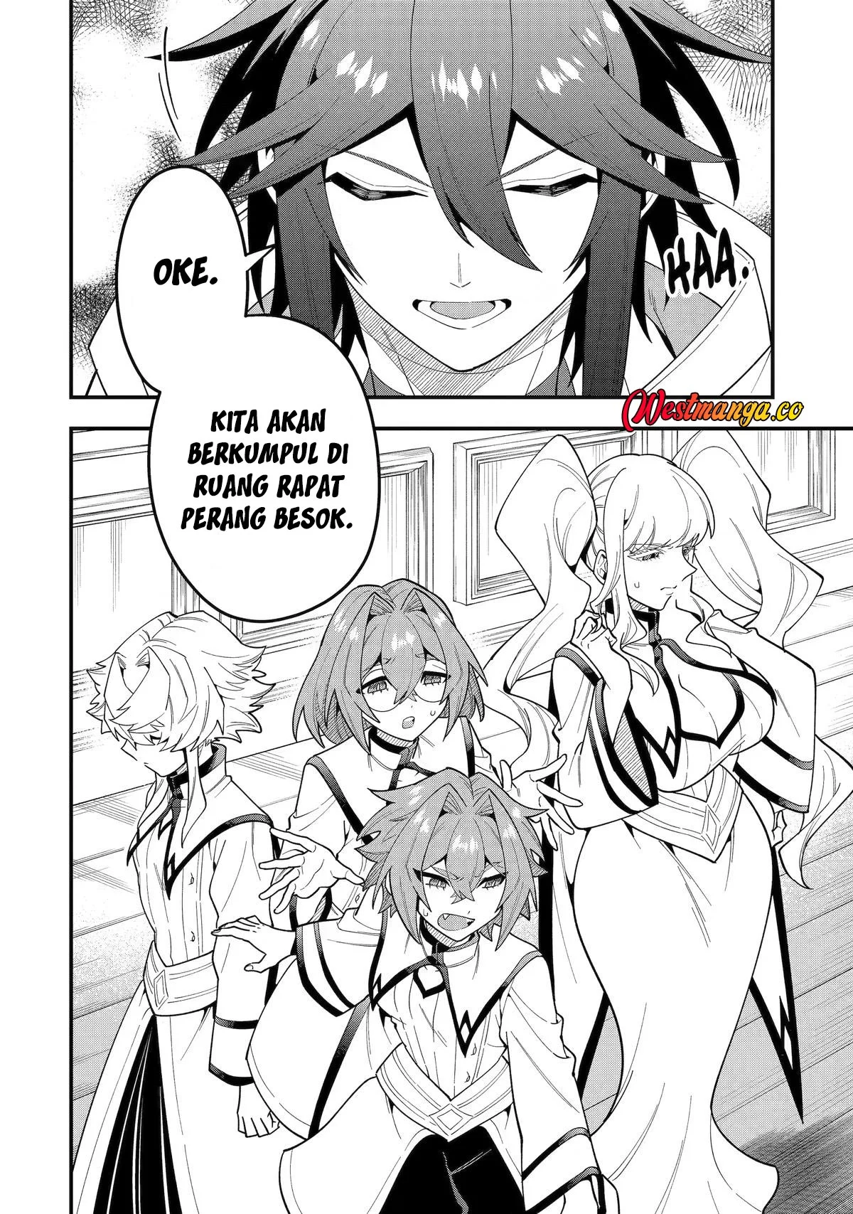 Kouryakuhon o Kushi Suru Saikyou no Mahoutsukai ~”meirei sa sero” to wa Iwa Senai Oreryuu Mao Tobatsu Saizen Ruuto ~ Chapter 73 - halaman 45