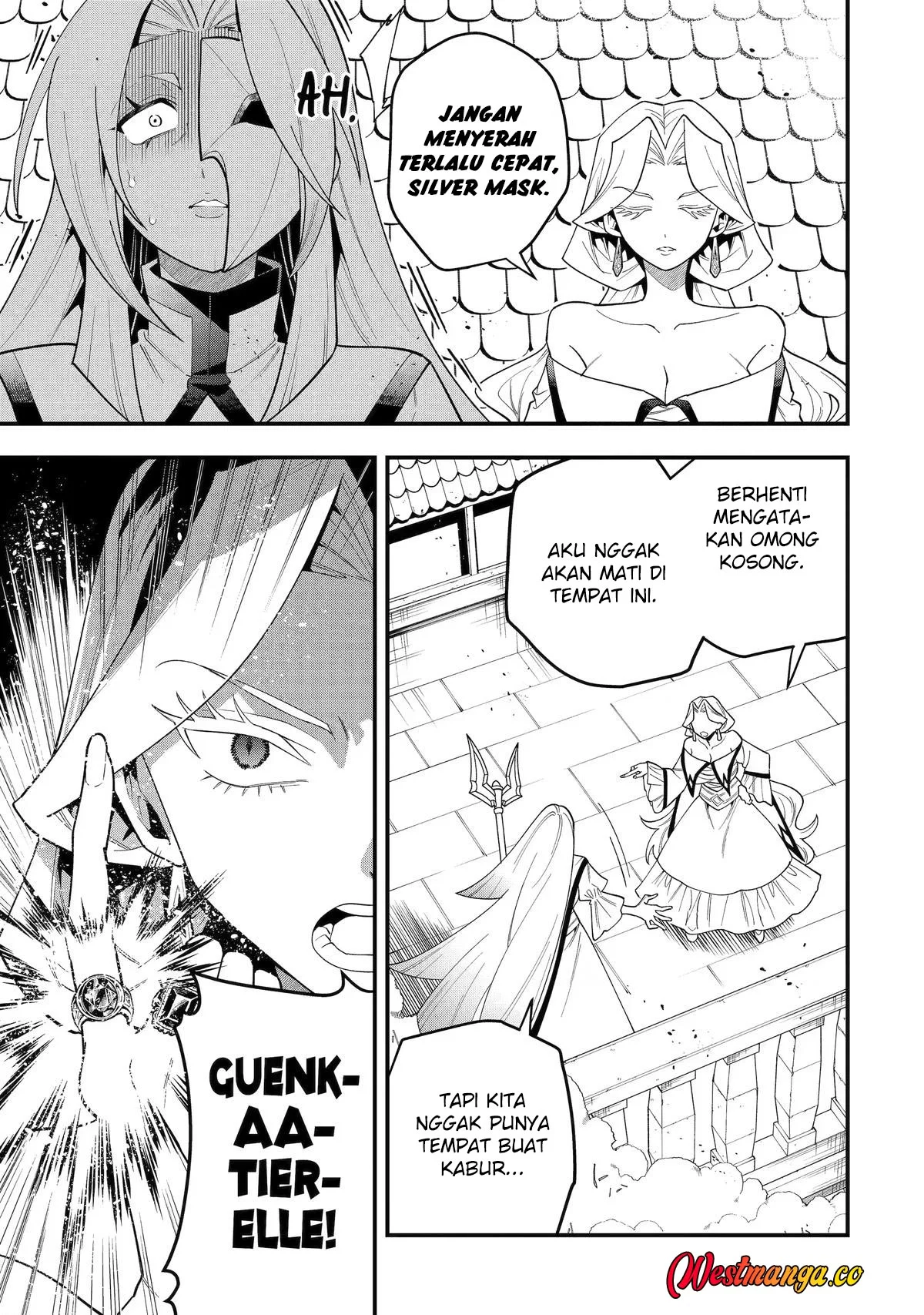 Kouryakuhon o Kushi Suru Saikyou no Mahoutsukai ~”meirei sa sero” to wa Iwa Senai Oreryuu Mao Tobatsu Saizen Ruuto ~ Chapter 73 - halaman 9