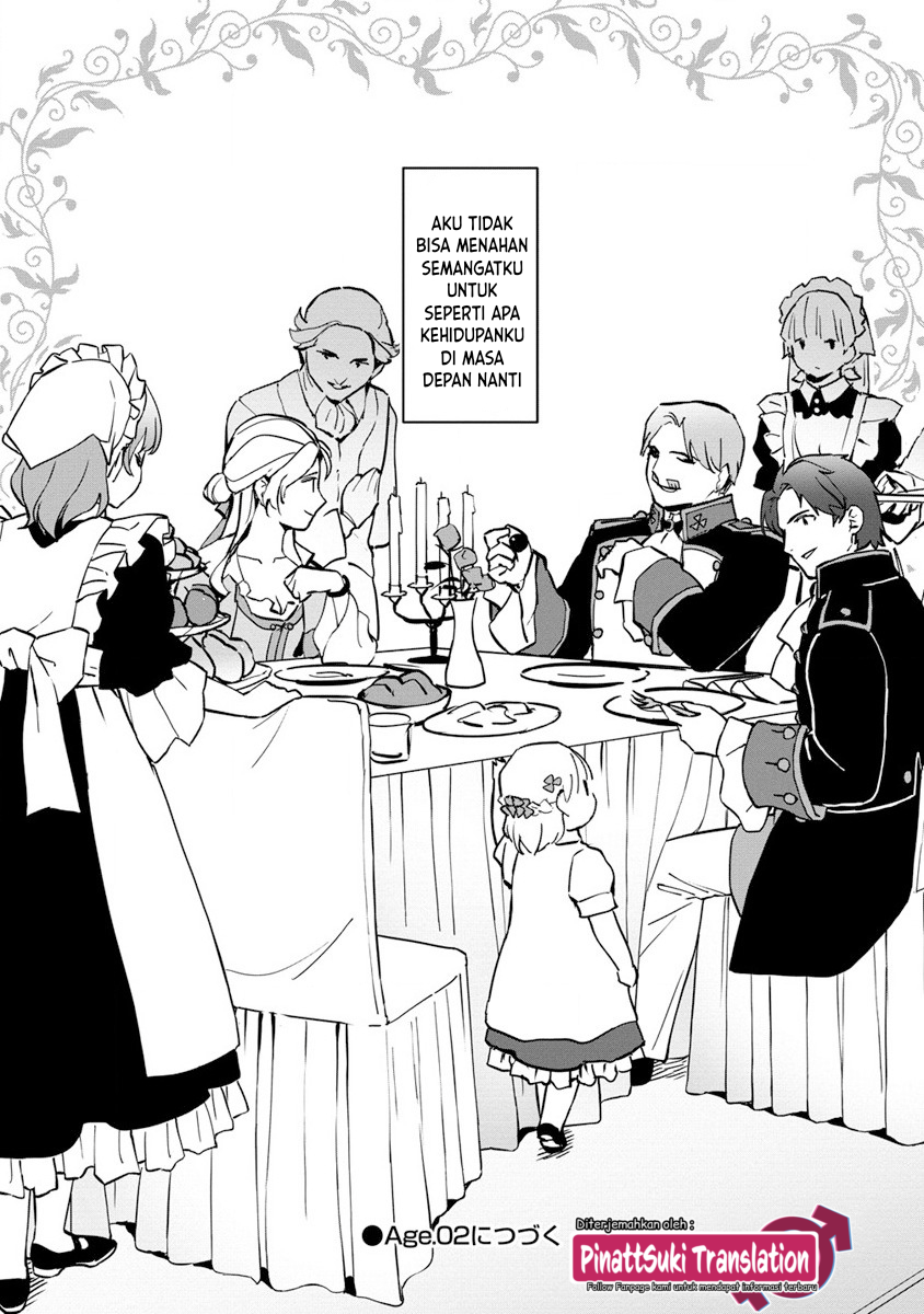 Koushaku Reijou ni Tensei shiteshimatta node, Mental Otome na Ore wa, Zenryoku de Onnanoko wo Tanoshimimasu Chapter 1 - halaman 36