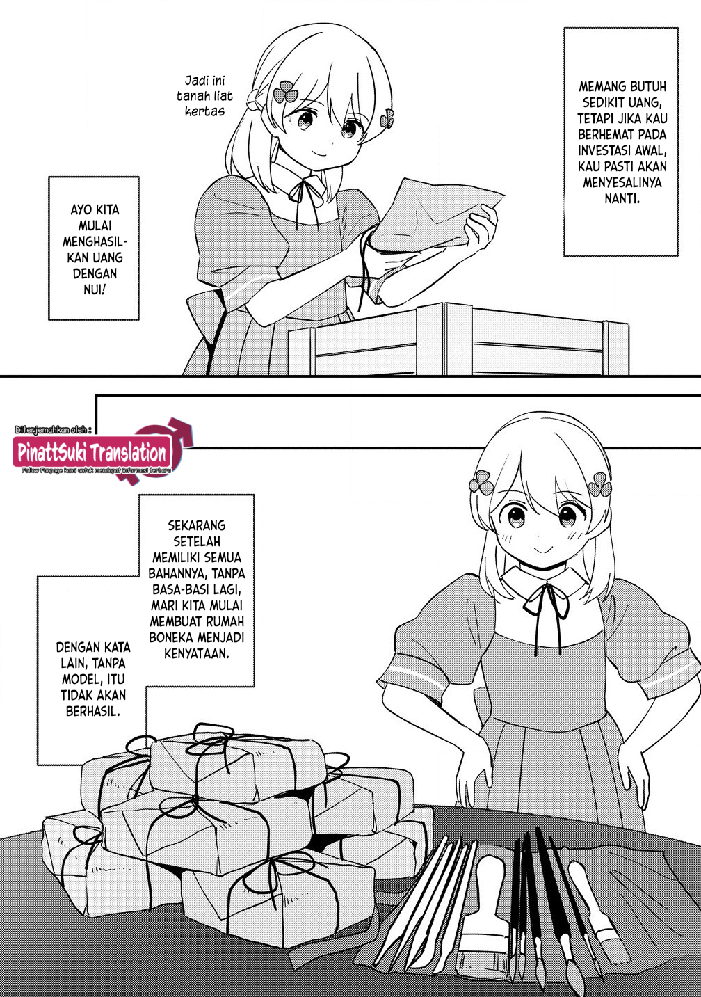 Koushaku Reijou ni Tensei shiteshimatta node, Mental Otome na Ore wa, Zenryoku de Onnanoko wo Tanoshimimasu Chapter 19 - halaman 4