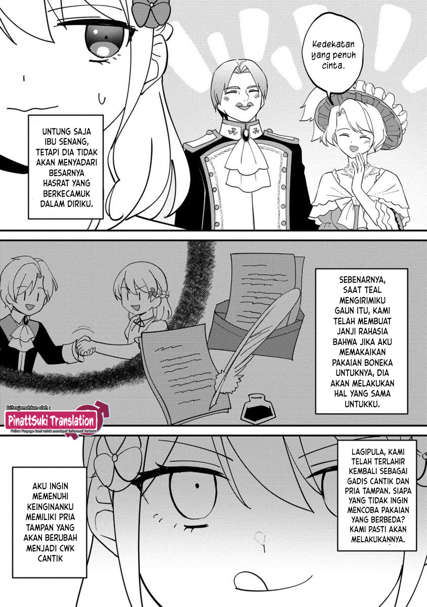 Koushaku Reijou ni Tensei shiteshimatta node, Mental Otome na Ore wa, Zenryoku de Onnanoko wo Tanoshimimasu Chapter 21 - halaman 21