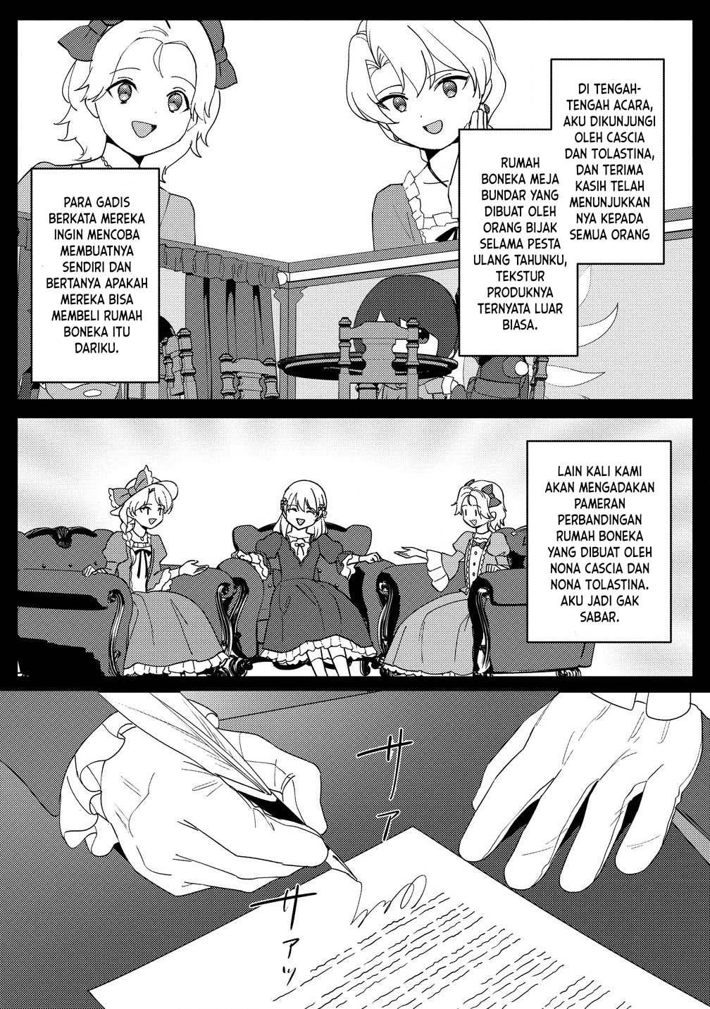 Koushaku Reijou ni Tensei shiteshimatta node, Mental Otome na Ore wa, Zenryoku de Onnanoko wo Tanoshimimasu Chapter 21 - halaman 8