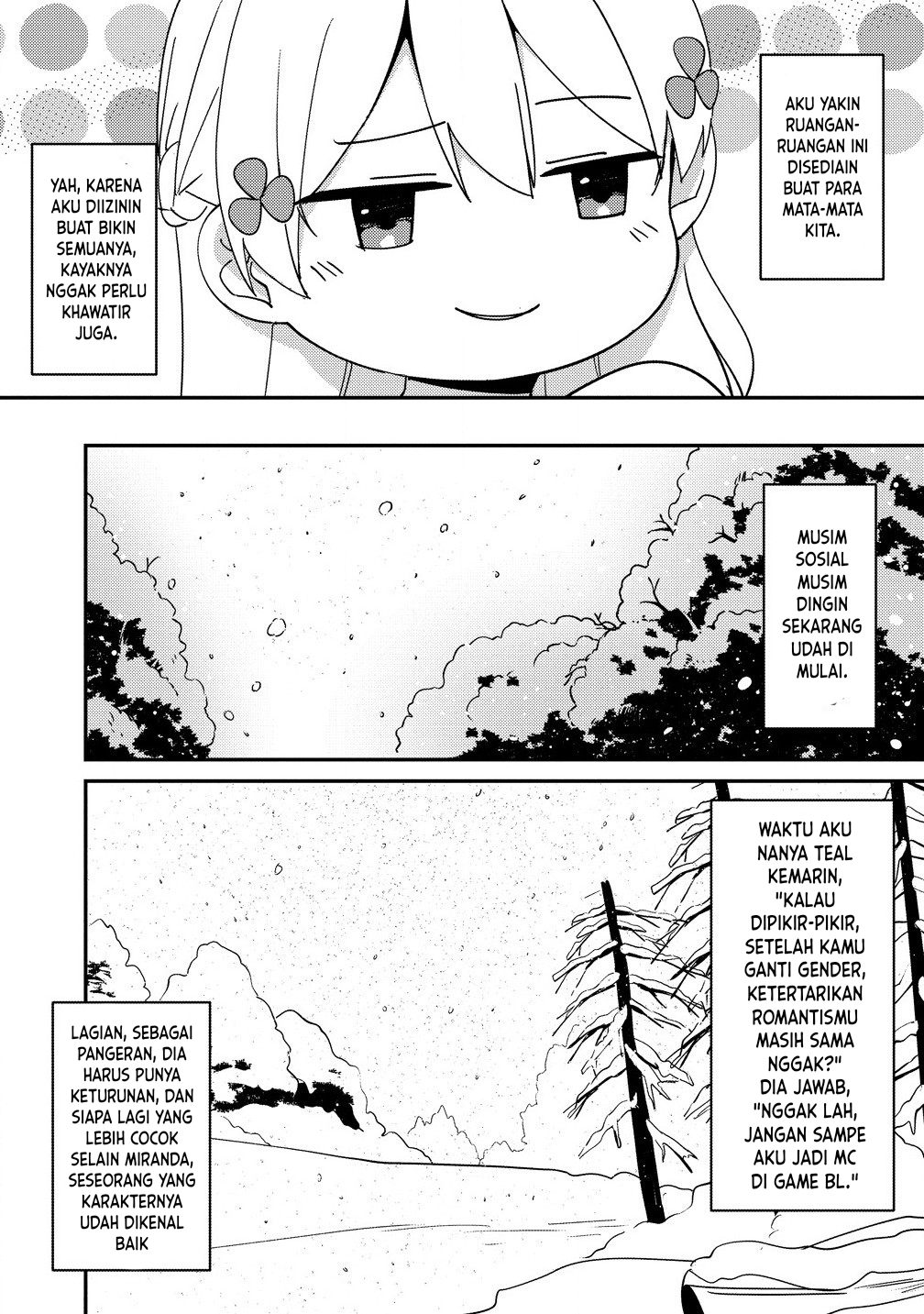 Koushaku Reijou ni Tensei shiteshimatta node, Mental Otome na Ore wa, Zenryoku de Onnanoko wo Tanoshimimasu Chapter 24 - halaman 11