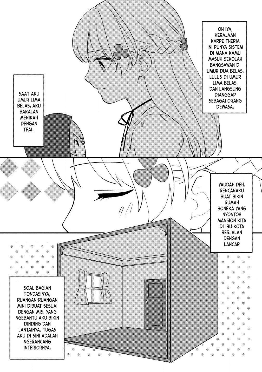 Koushaku Reijou ni Tensei shiteshimatta node, Mental Otome na Ore wa, Zenryoku de Onnanoko wo Tanoshimimasu Chapter 24 - halaman 4