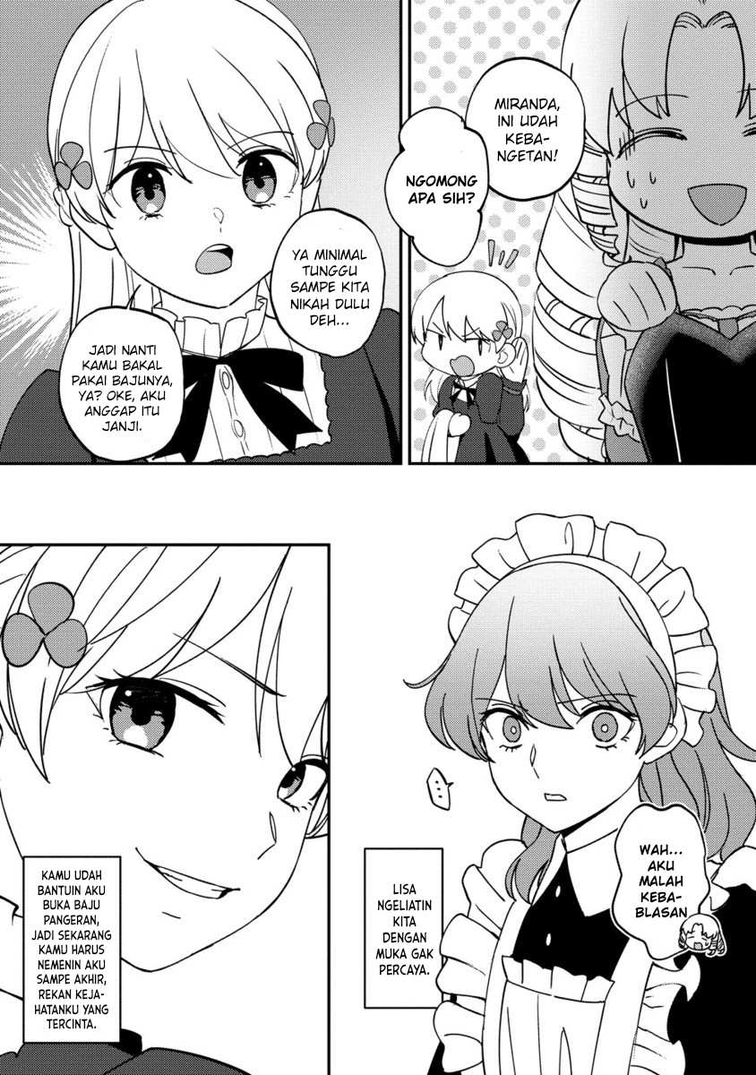 Koushaku Reijou ni Tensei shiteshimatta node, Mental Otome na Ore wa, Zenryoku de Onnanoko wo Tanoshimimasu Chapter 25 - halaman 30
