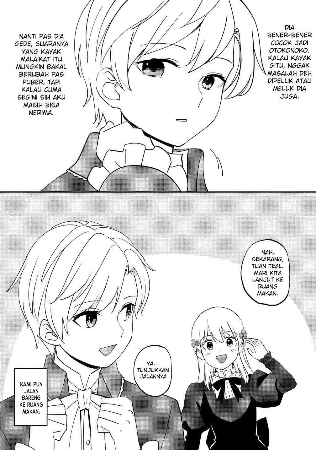 Koushaku Reijou ni Tensei shiteshimatta node, Mental Otome na Ore wa, Zenryoku de Onnanoko wo Tanoshimimasu Chapter 26 - halaman 4
