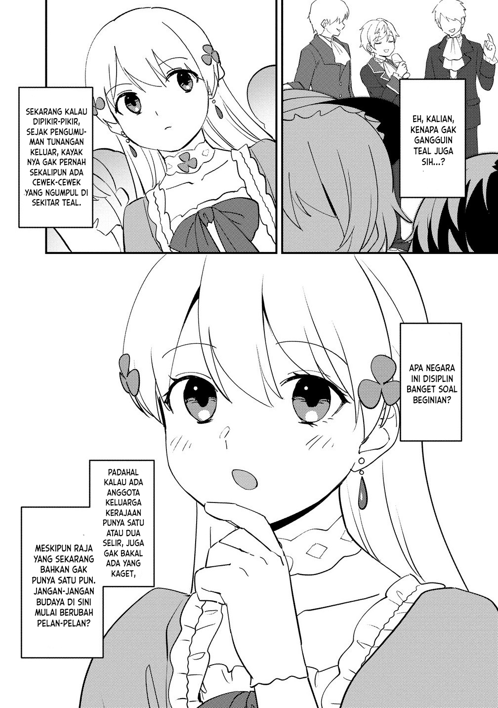 Koushaku Reijou ni Tensei shiteshimatta node, Mental Otome na Ore wa, Zenryoku de Onnanoko wo Tanoshimimasu Chapter 27 - halaman 12