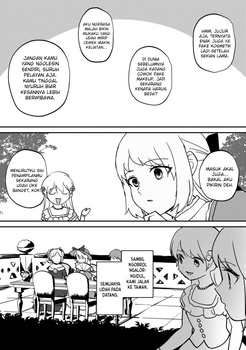 Koushaku Reijou ni Tensei shiteshimatta node, Mental Otome na Ore wa, Zenryoku de Onnanoko wo Tanoshimimasu Chapter 27 - halaman 17