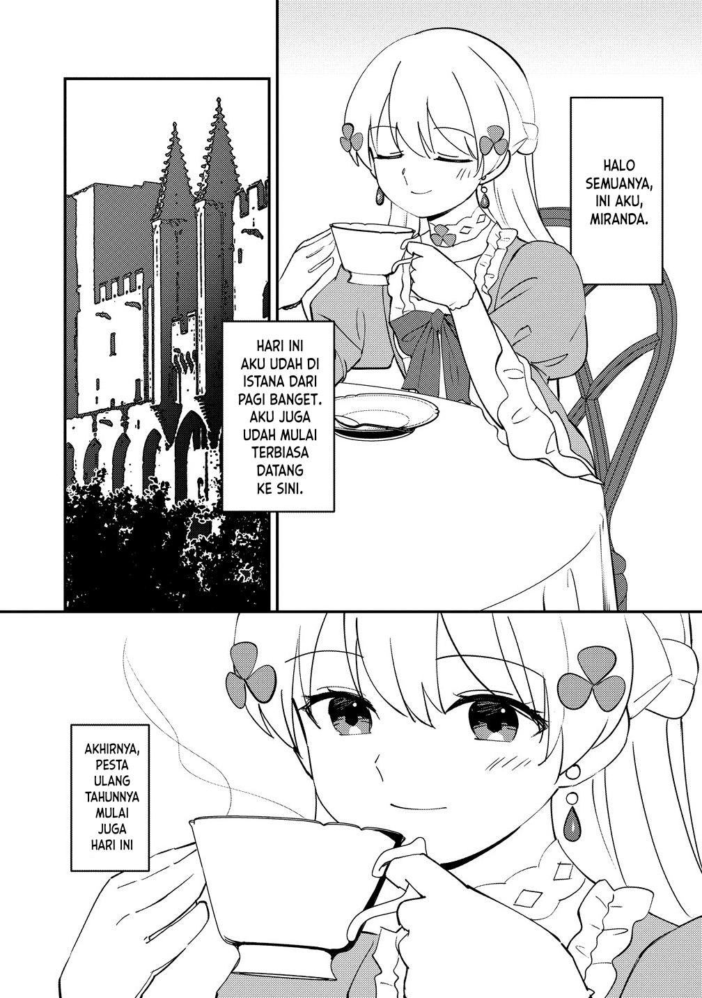 Koushaku Reijou ni Tensei shiteshimatta node, Mental Otome na Ore wa, Zenryoku de Onnanoko wo Tanoshimimasu Chapter 27 - halaman 2