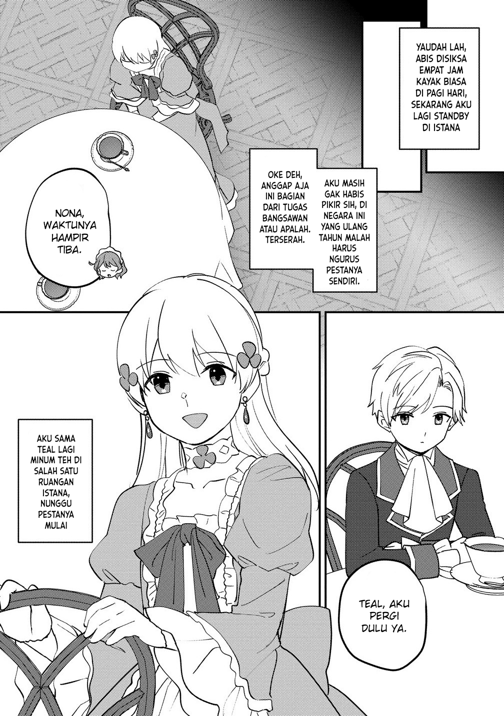 Koushaku Reijou ni Tensei shiteshimatta node, Mental Otome na Ore wa, Zenryoku de Onnanoko wo Tanoshimimasu Chapter 27 - halaman 5