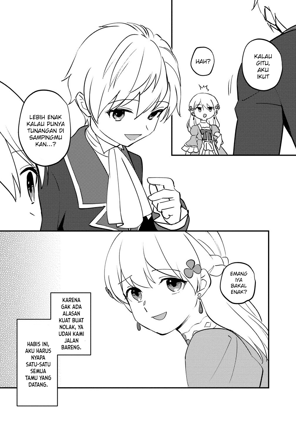 Koushaku Reijou ni Tensei shiteshimatta node, Mental Otome na Ore wa, Zenryoku de Onnanoko wo Tanoshimimasu Chapter 27 - halaman 6