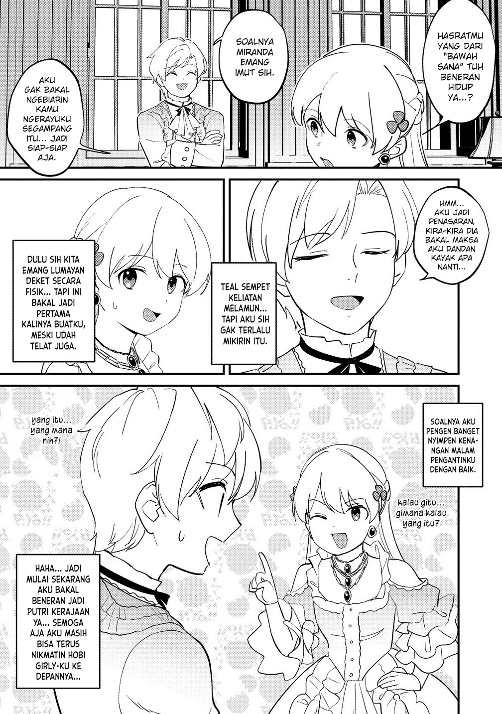 Koushaku Reijou ni Tensei shiteshimatta node, Mental Otome na Ore wa, Zenryoku de Onnanoko wo Tanoshimimasu Chapter 28 - halaman 14