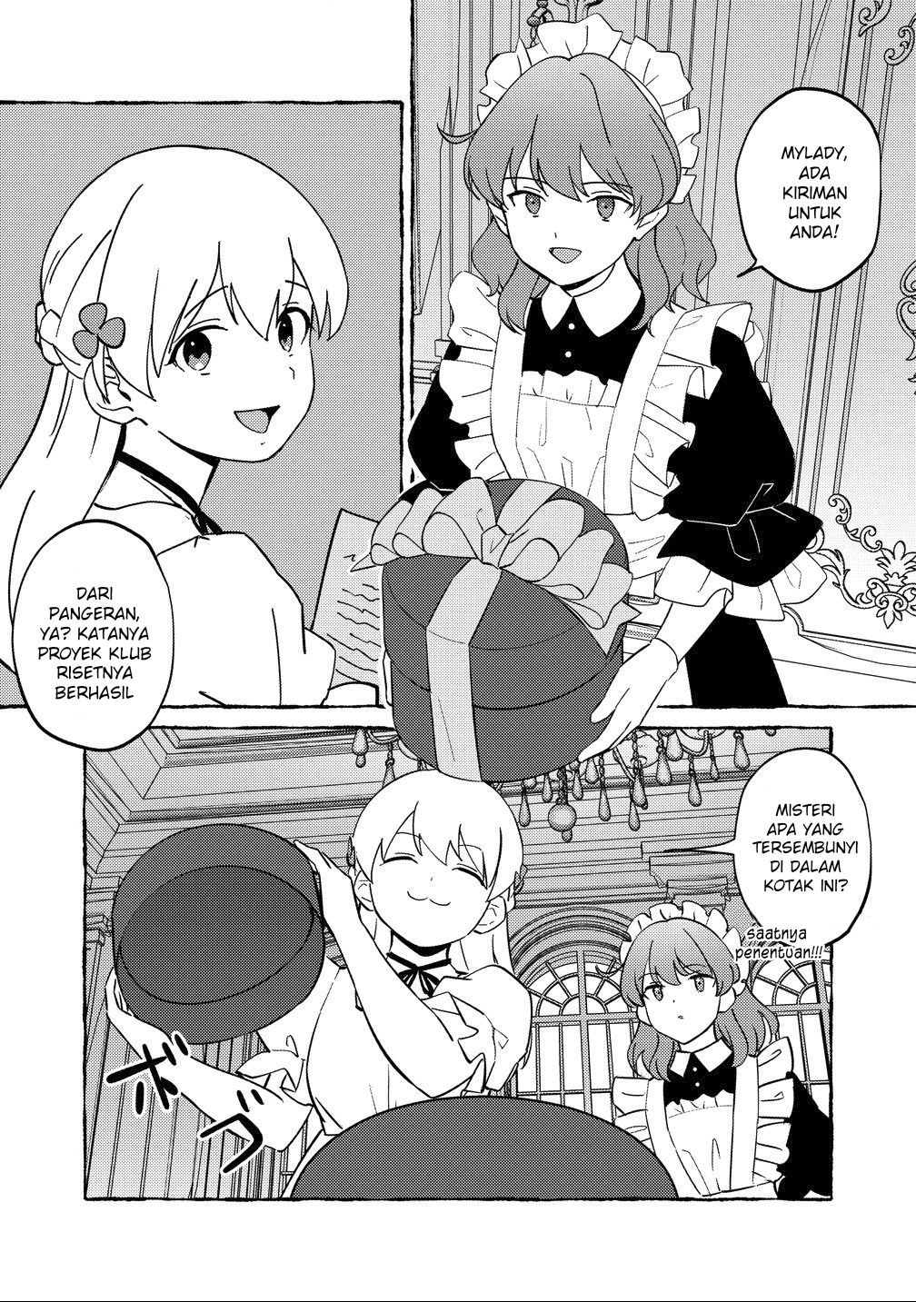 Koushaku Reijou ni Tensei shiteshimatta node, Mental Otome na Ore wa, Zenryoku de Onnanoko wo Tanoshimimasu Chapter 29 - halaman 2
