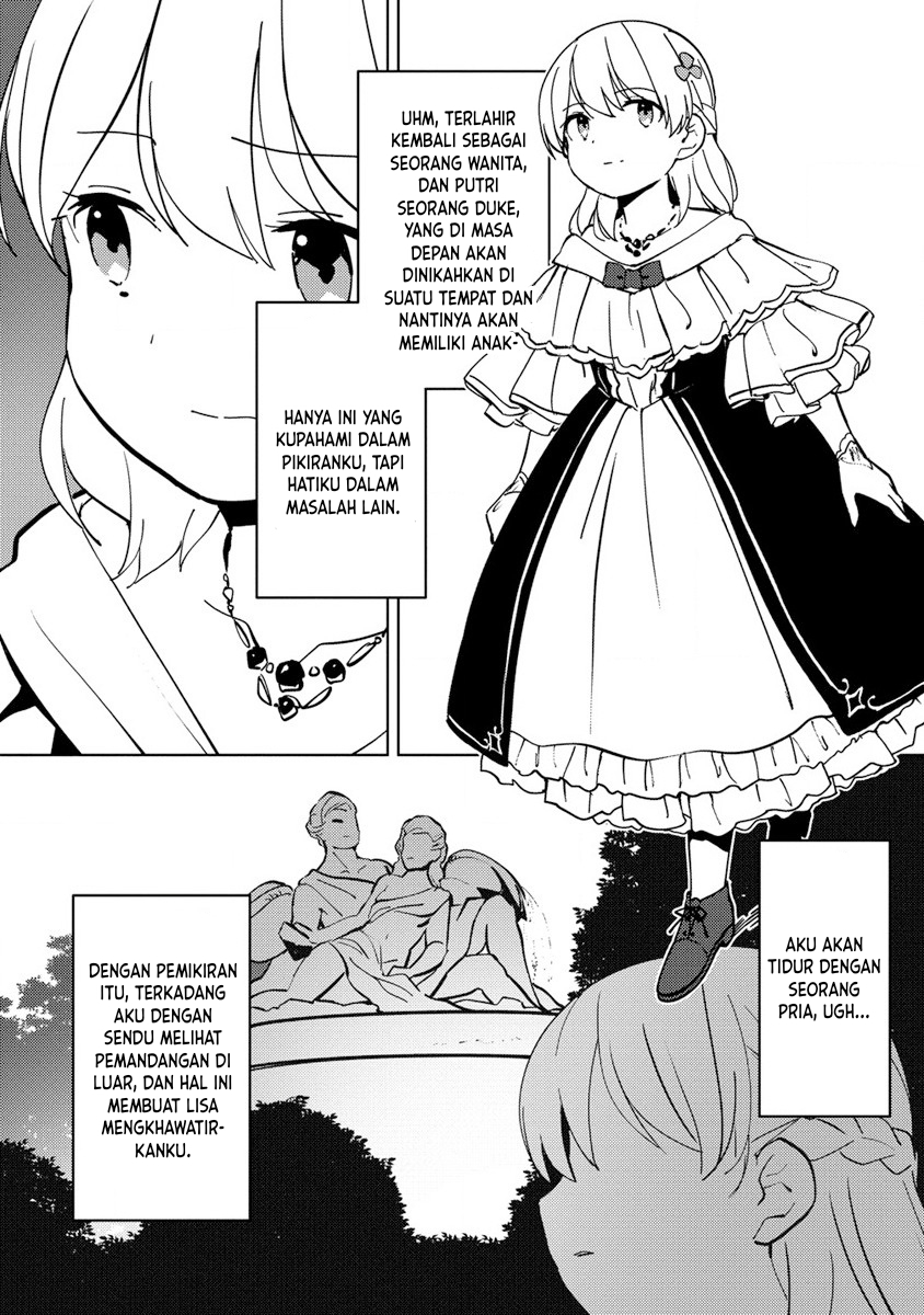 Koushaku Reijou ni Tensei shiteshimatta node, Mental Otome na Ore wa, Zenryoku de Onnanoko wo Tanoshimimasu Chapter 9 - halaman 21