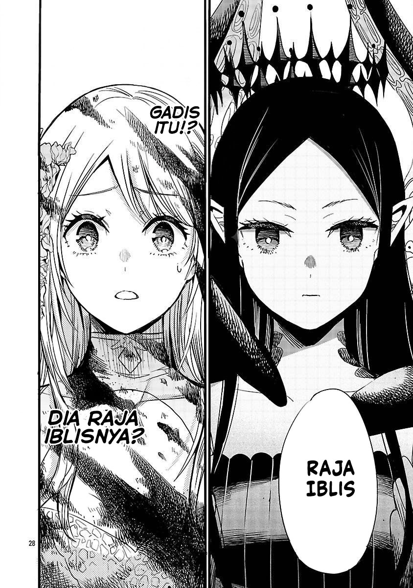 Koushaku Reijou no Rouraku Mission: Maou to no Seiryaku Kekkon ga Jinrui Saigo no Kirifuda desu!... tte, Maou ga Onnanoko no Baai wa Dou Sureba Ii no desu ka!? Chapter 1 - halaman 28