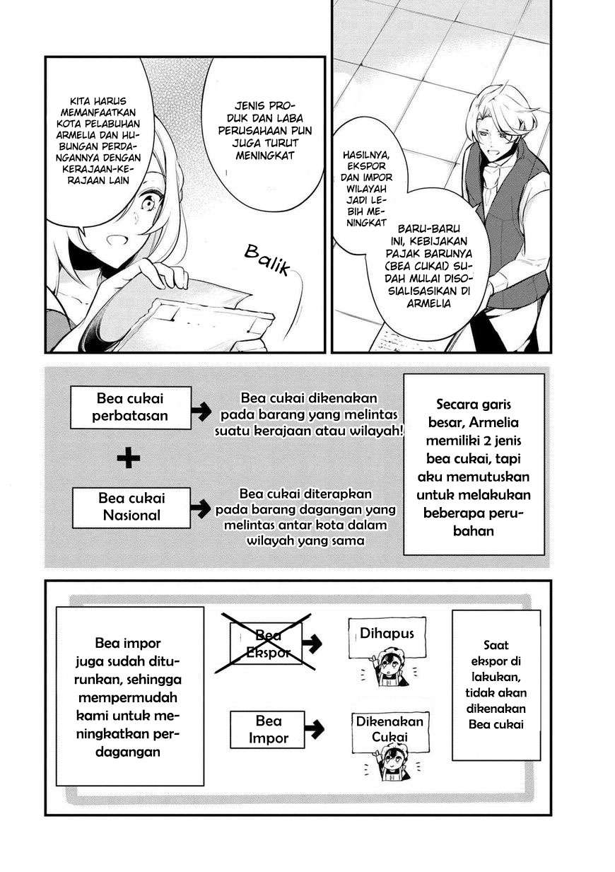 Koushaku Reijou no Tashinami Chapter 27 - halaman 4