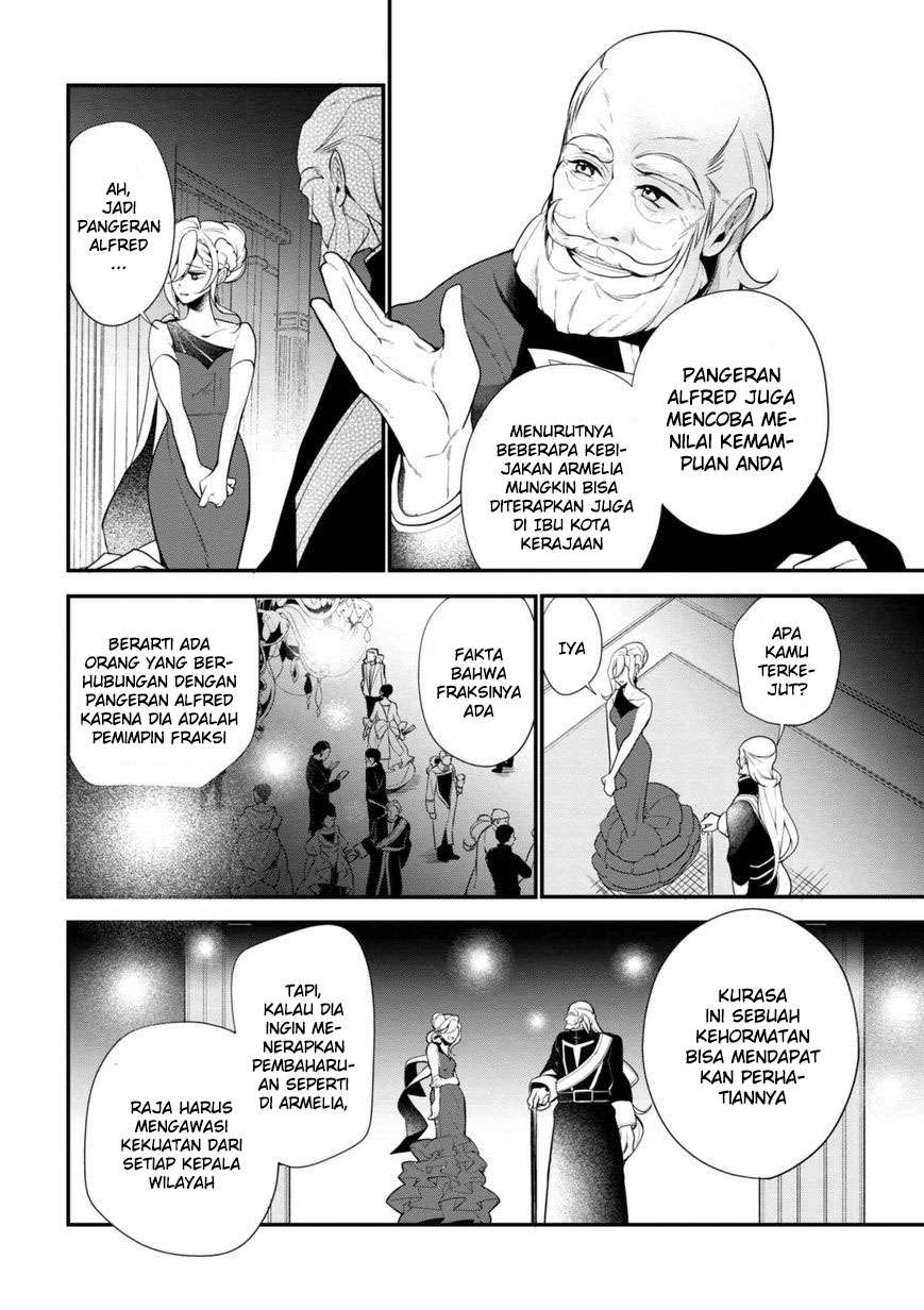 Koushaku Reijou no Tashinami Chapter 34 - halaman 22