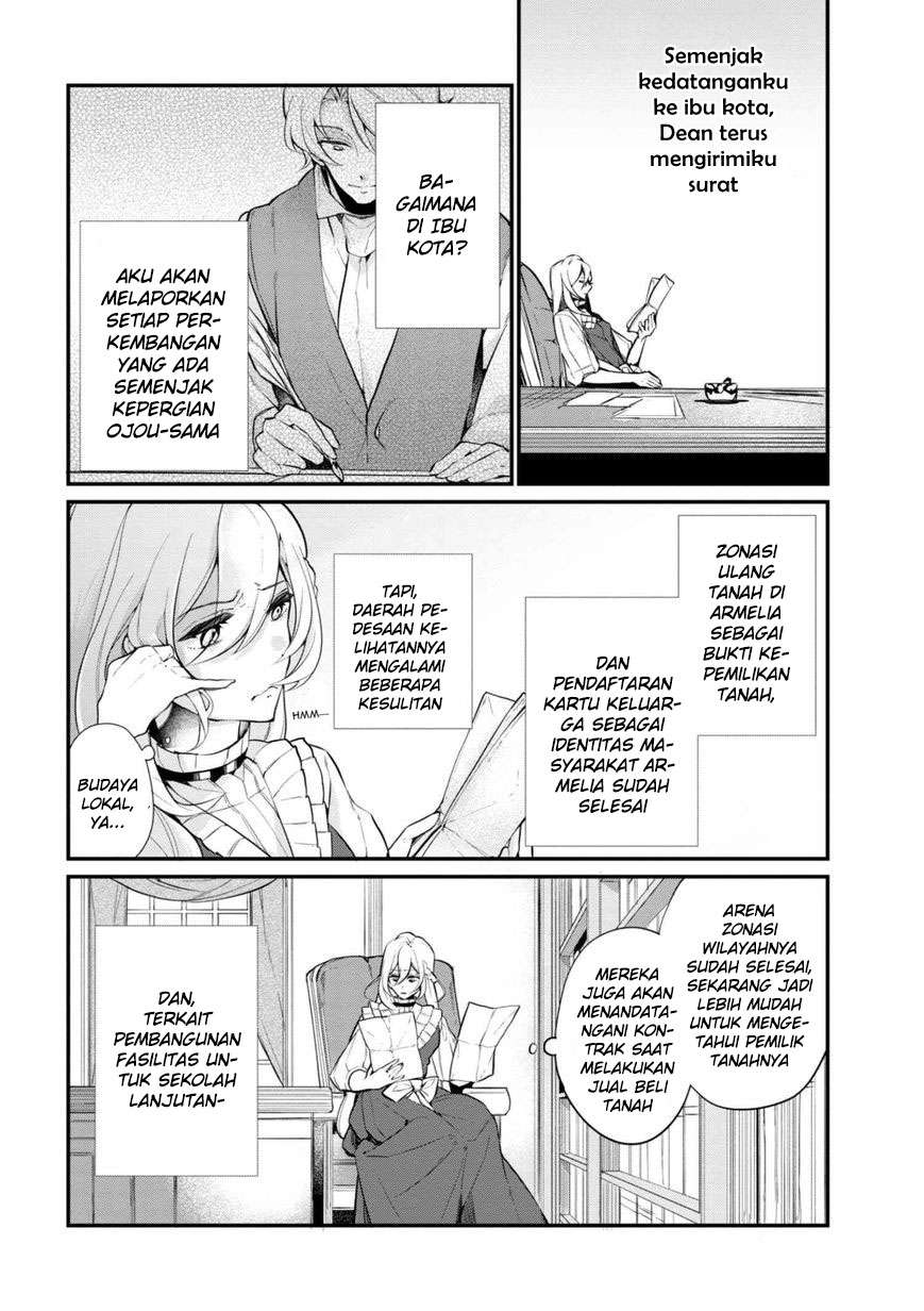 Koushaku Reijou no Tashinami Chapter 36.1 - halaman 5