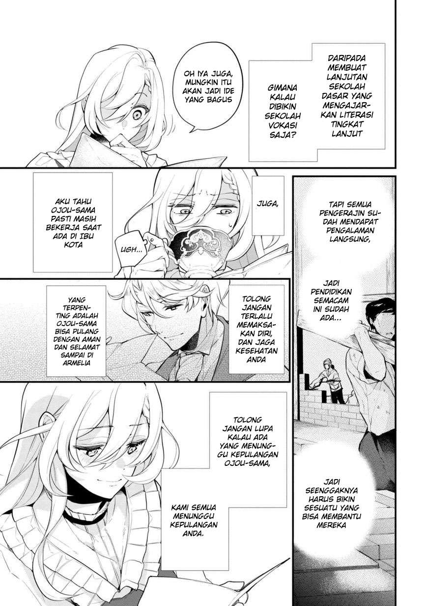 Koushaku Reijou no Tashinami Chapter 36.1 - halaman 6