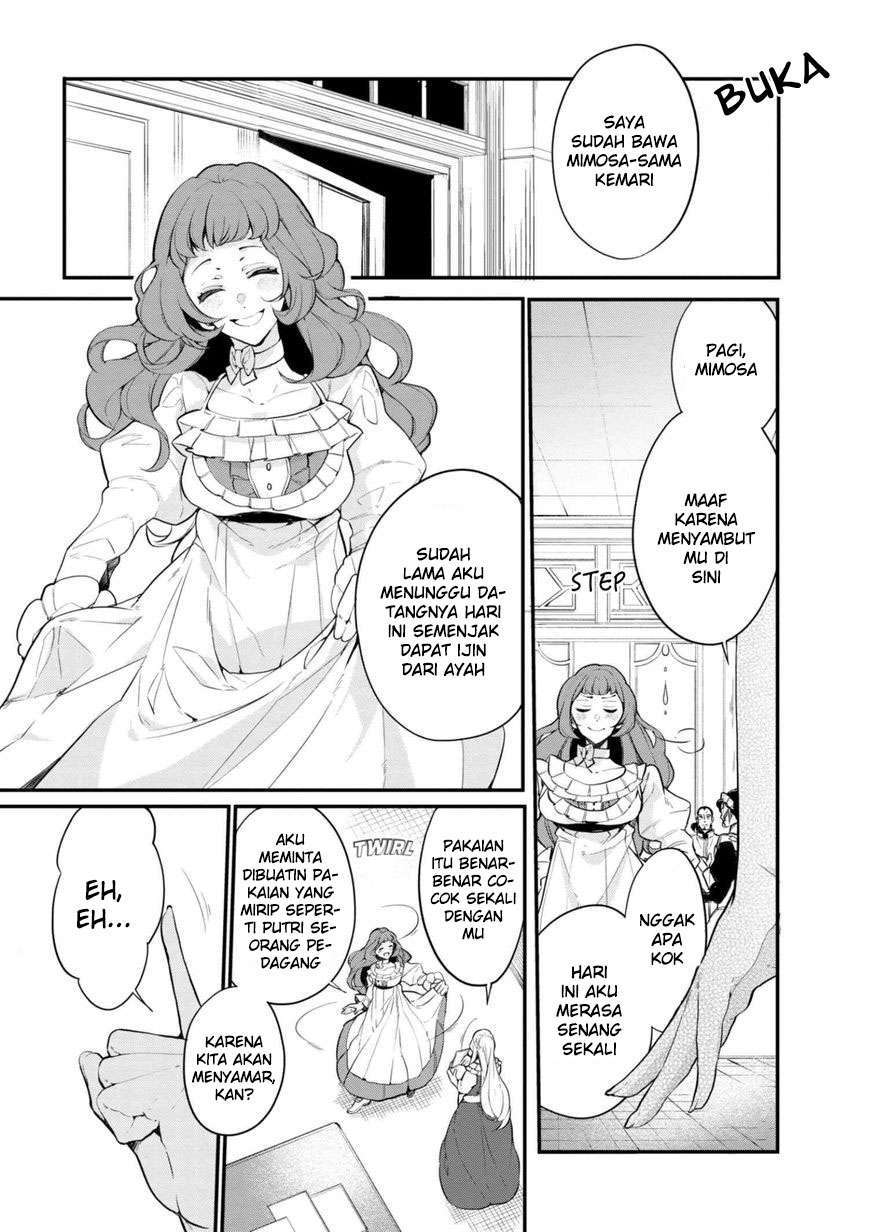 Koushaku Reijou no Tashinami Chapter 36.1 - halaman 7