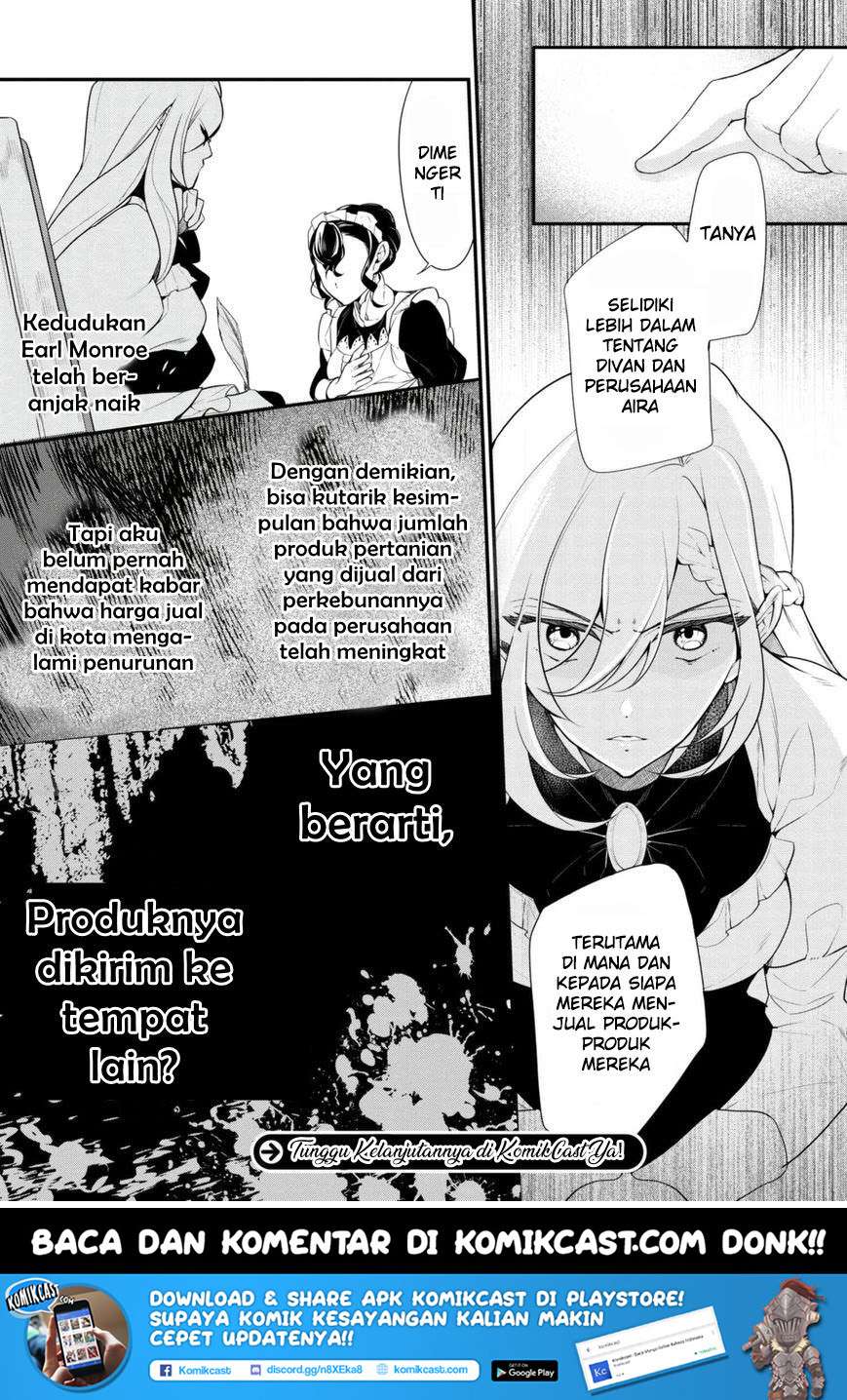 Koushaku Reijou no Tashinami Chapter 38.1 - halaman 18