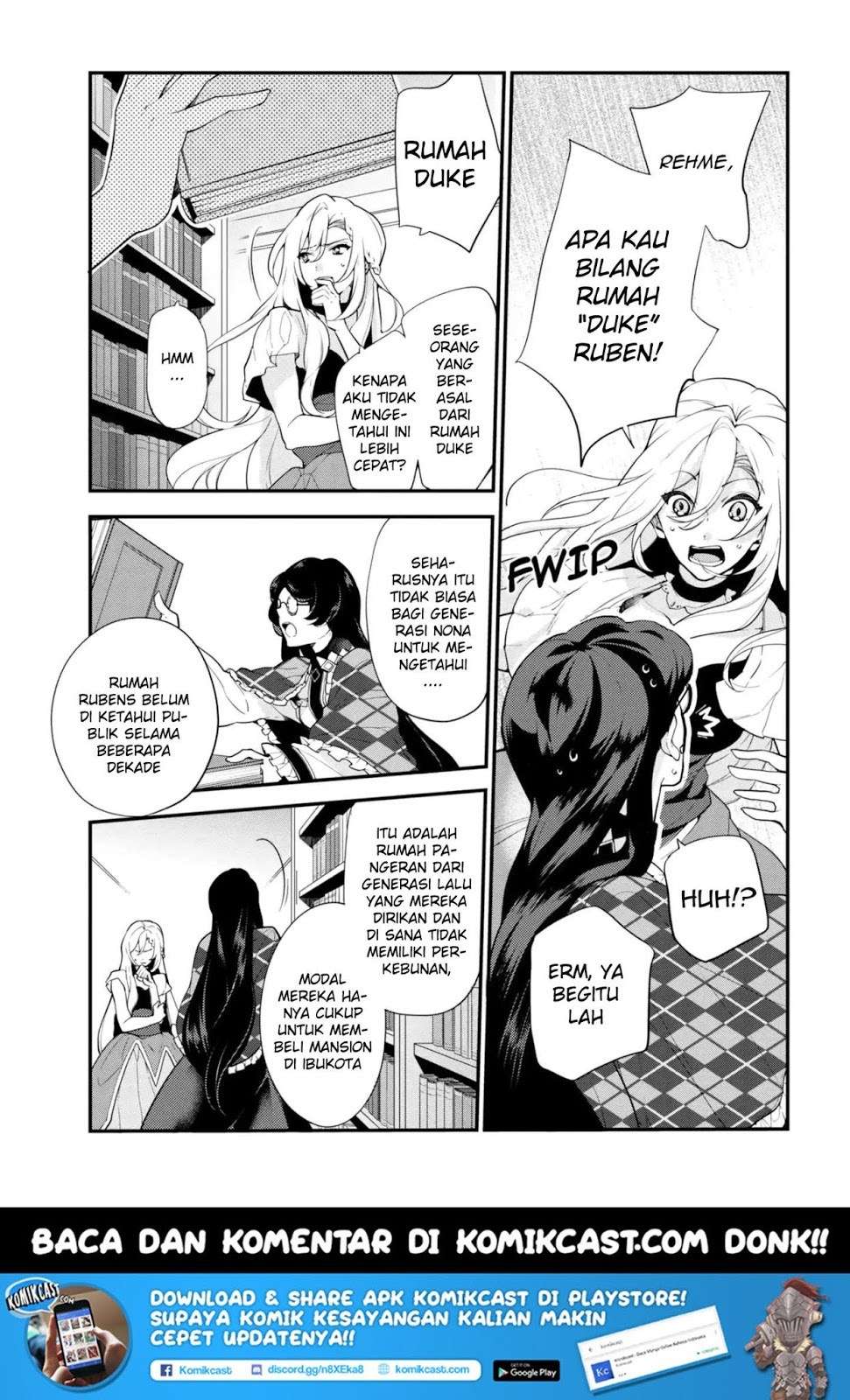 Koushaku Reijou no Tashinami Chapter 41.1 - halaman 6