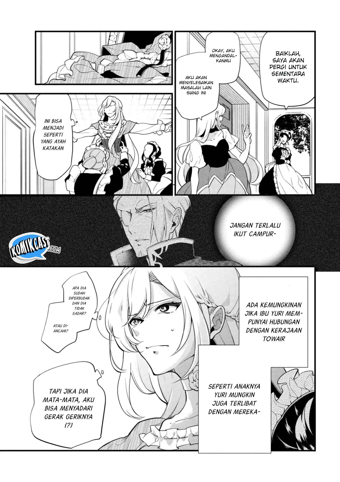 Koushaku Reijou no Tashinami Chapter 41.2 - halaman 4