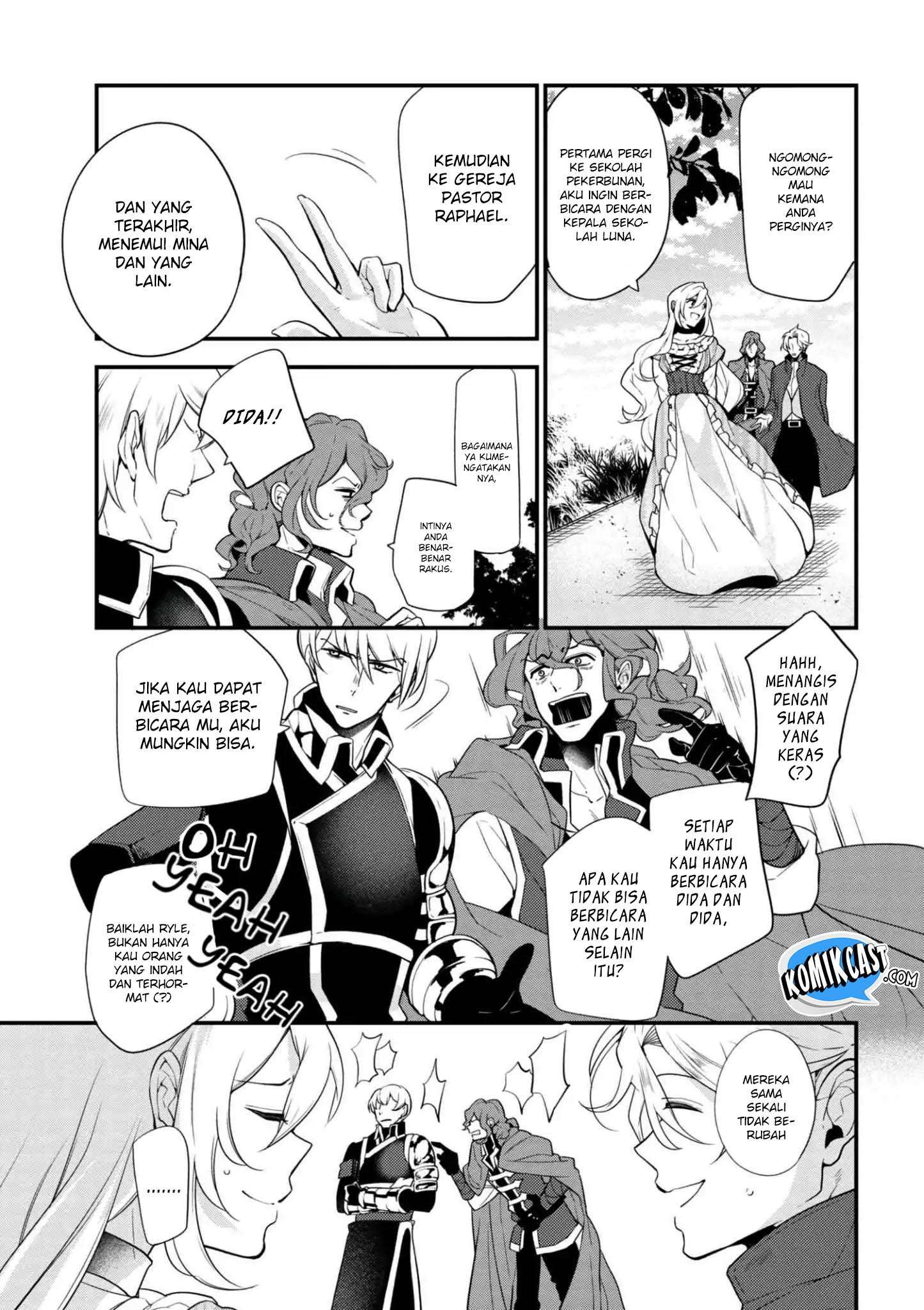 Koushaku Reijou no Tashinami Chapter 41.2 - halaman 8